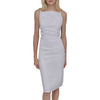 Vestido P/Dama S/L Rushed Body Poplin Dress 62%Algodîn 34%Nylon 4%Span