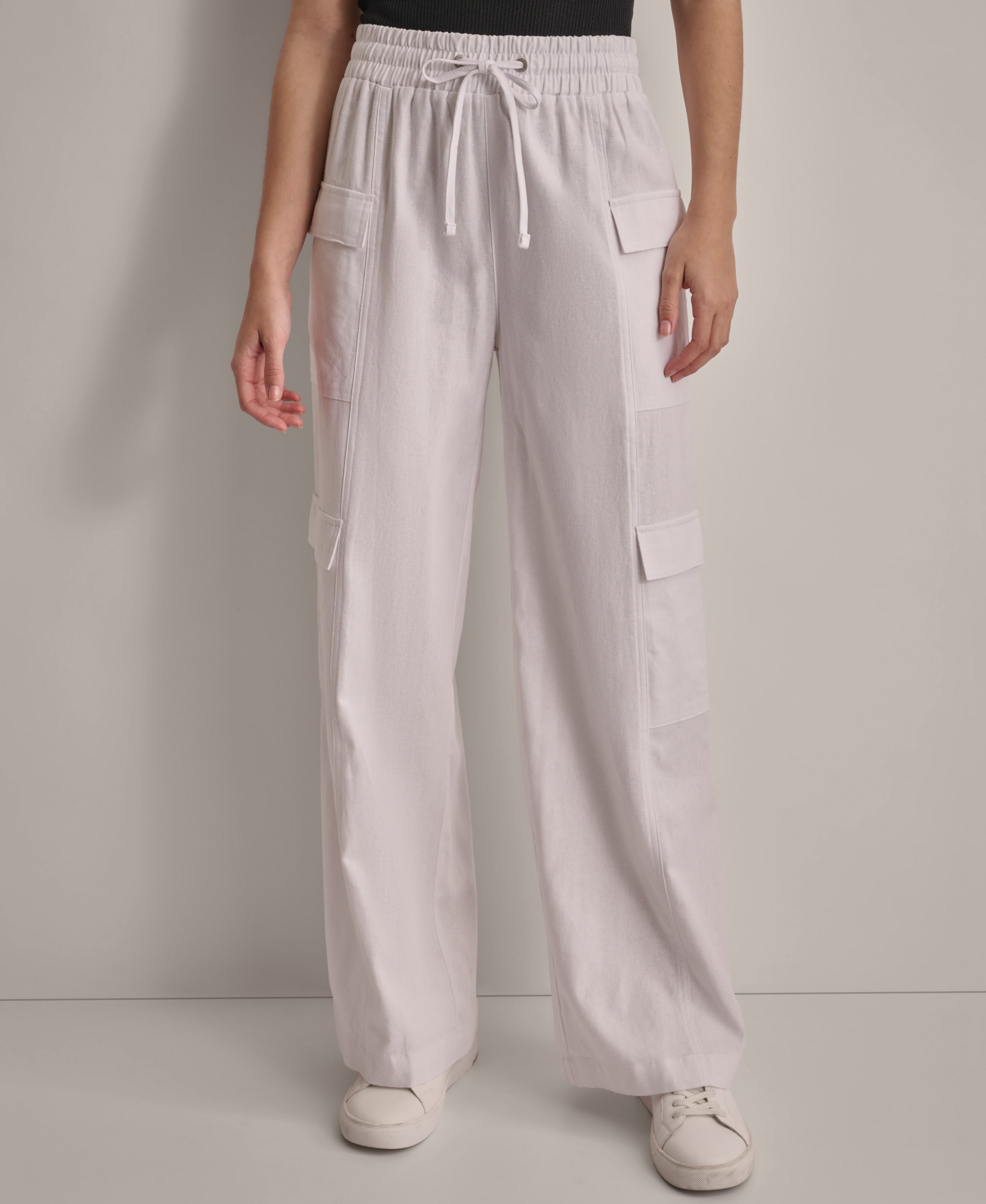 Pantalón para Dama DKNY WHITE