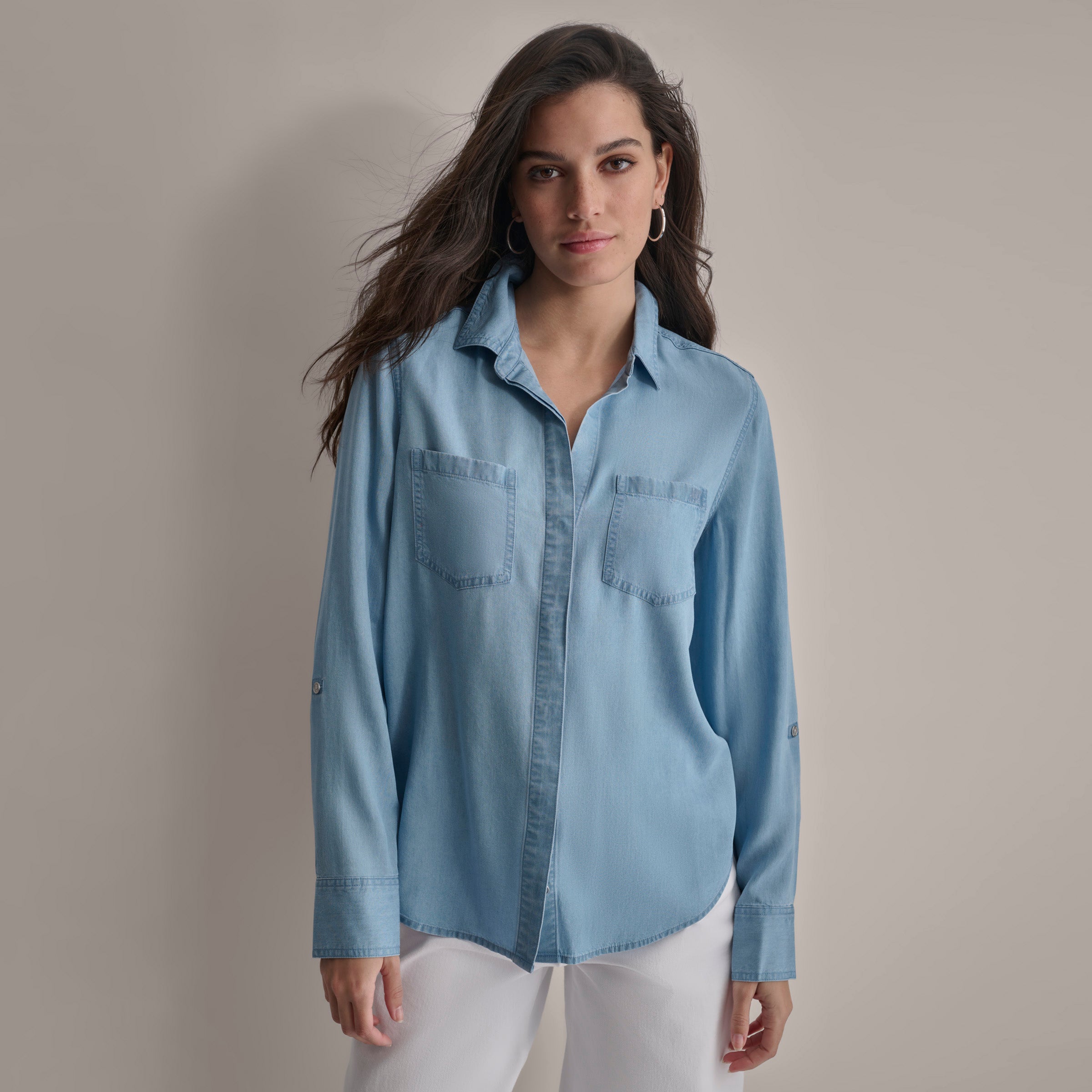 Falda para Dama DKNY CHAMBRAY