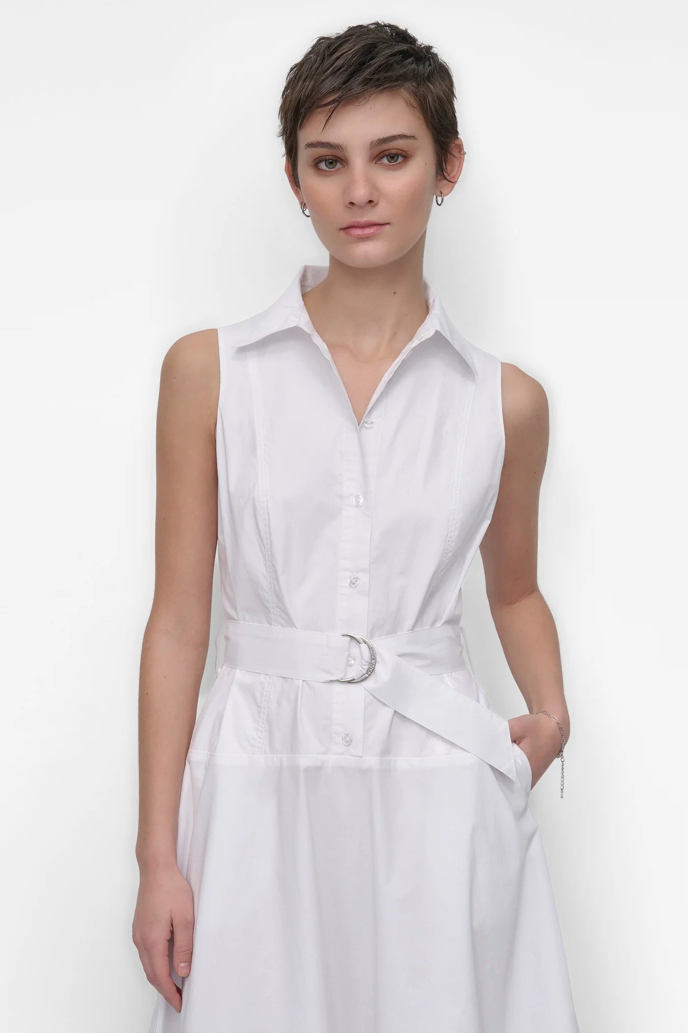 Vestido para Dama DKNY WHITE