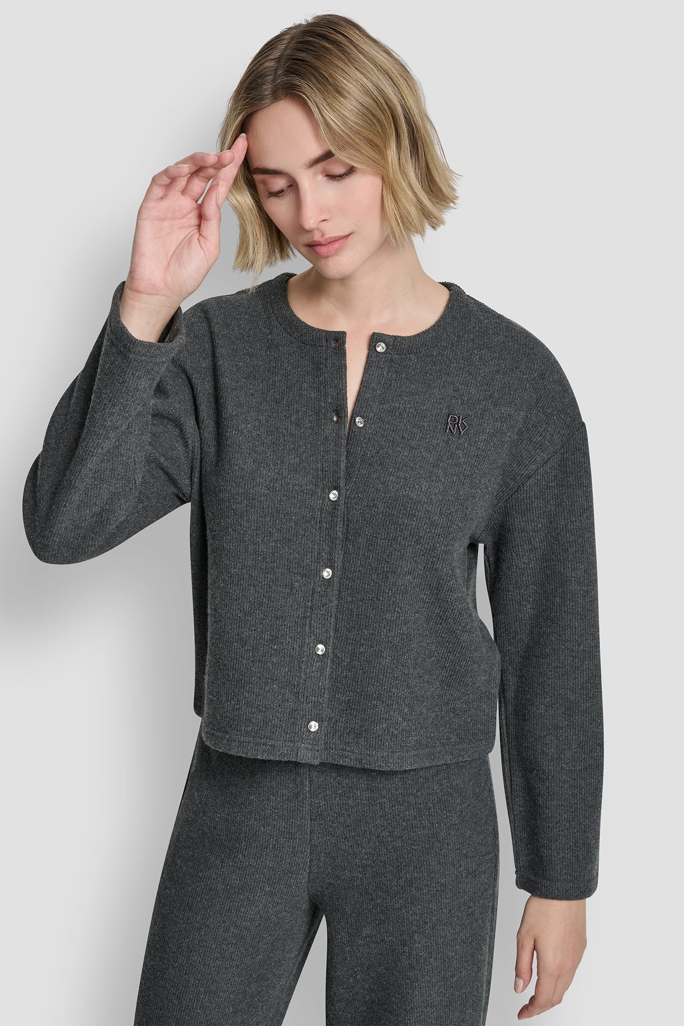 Jacket para Dama DKNY SLATE HEATHER