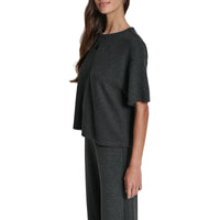 Top para Dama DKNY SLATE HEATHER