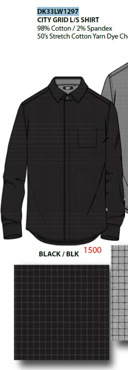 Camisa DK33LW1297-BLK