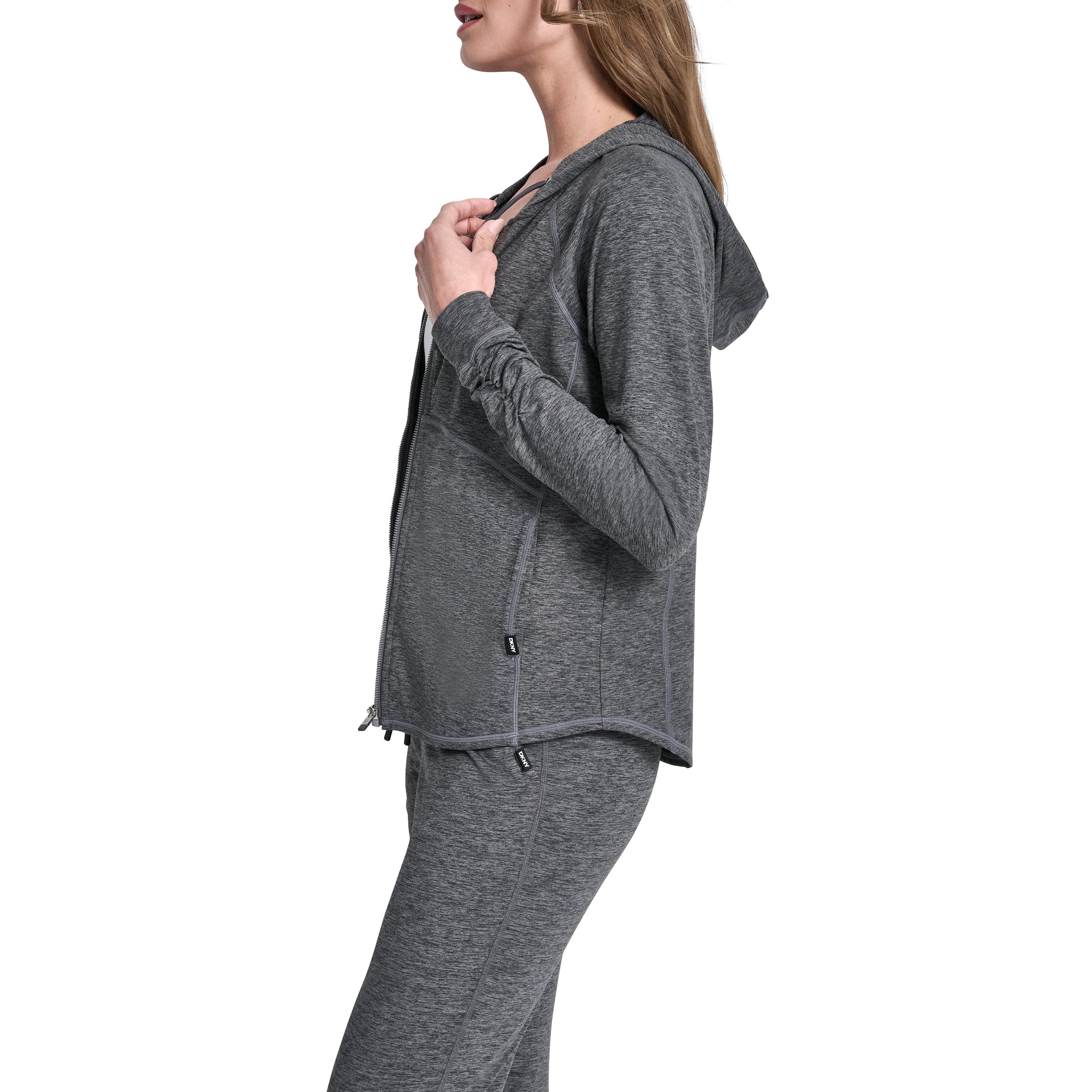 Jacket para Dama DKNY BLACK SPACEDYE