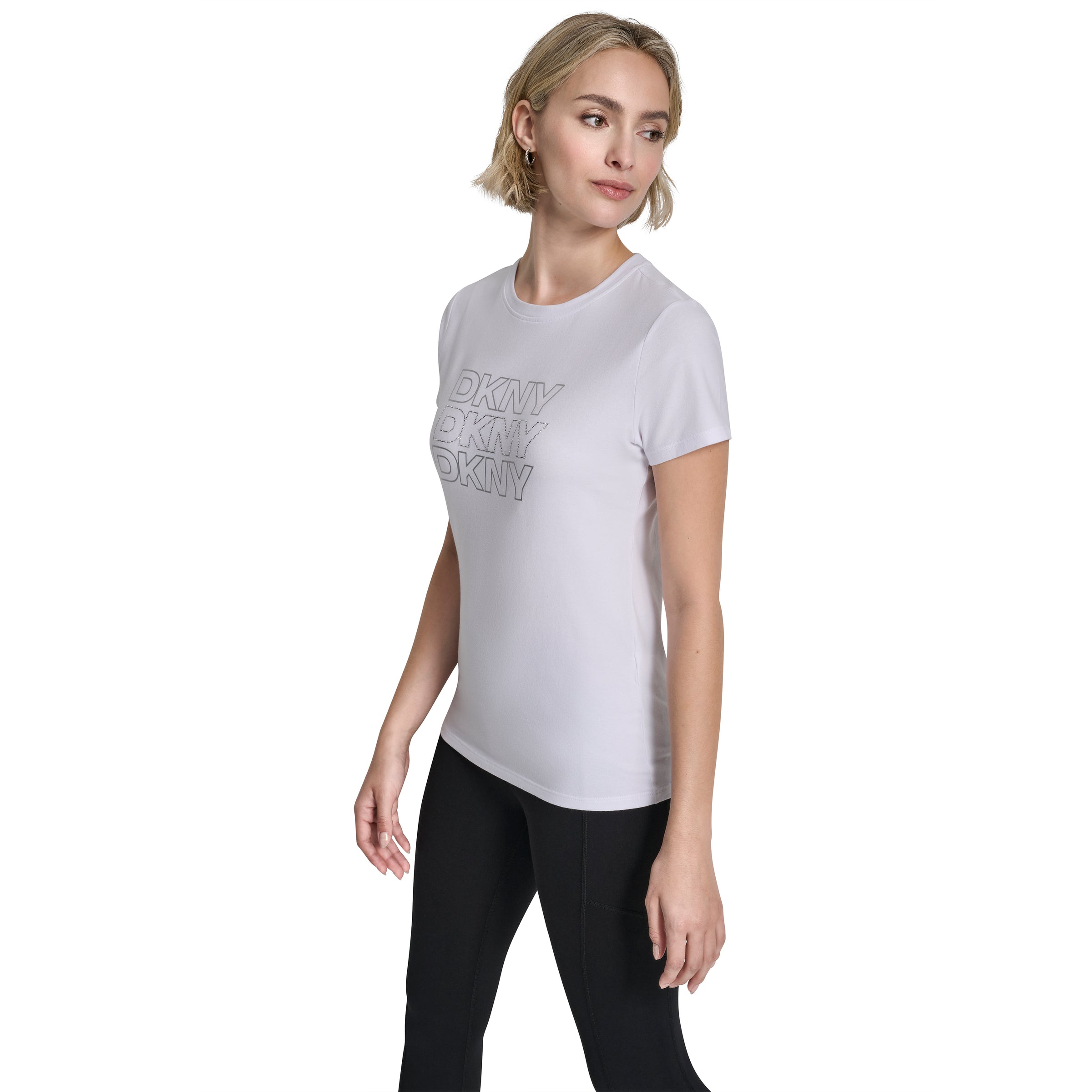 T-Shirt para Dama DKNY WHITE