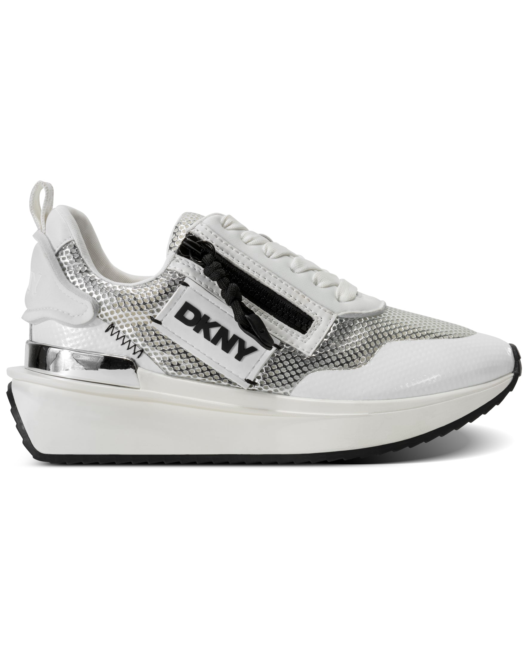 Zapatilla para Dama DKNY SILVER/WHITE