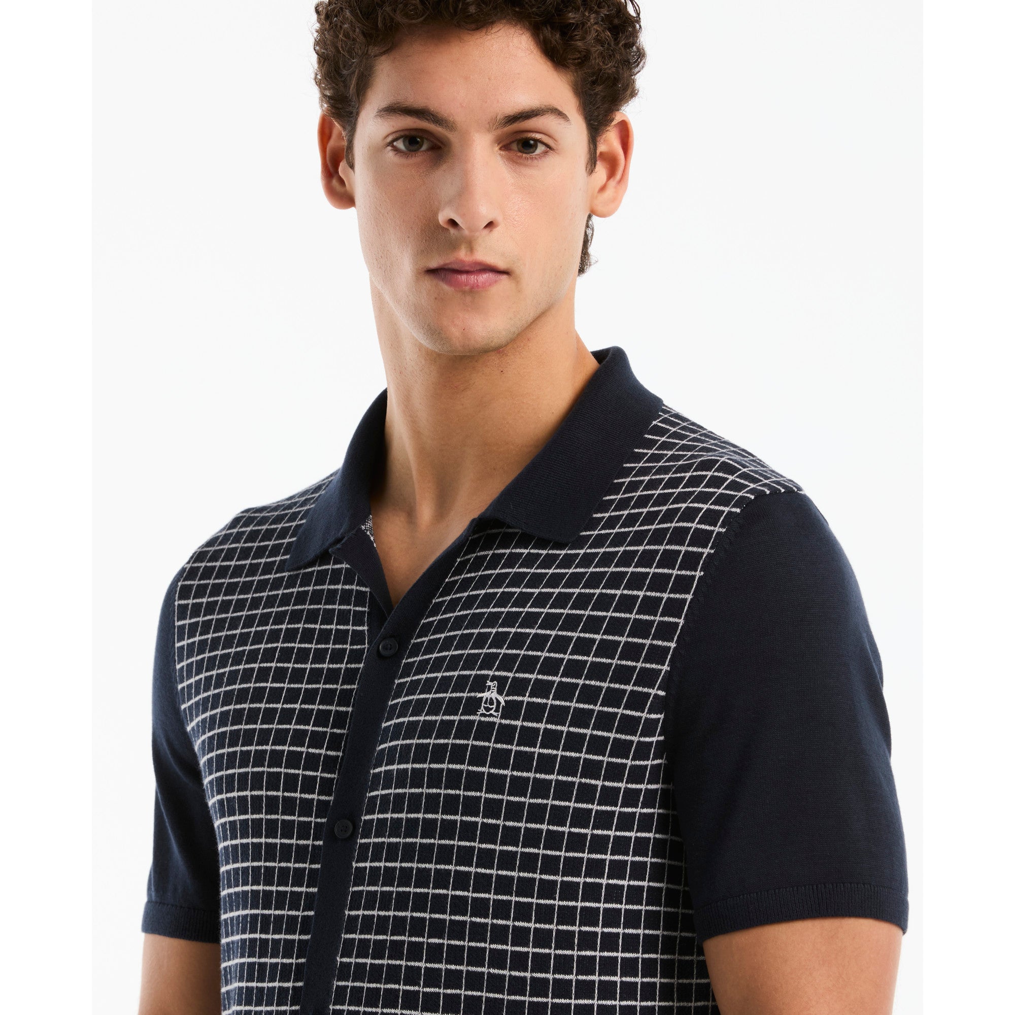 Polo Manga Corta Hombre Original Penguin DARK SAPPHIRE