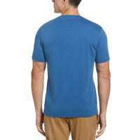 T-Shirt para Hombre Original Penguin DARK BLUE