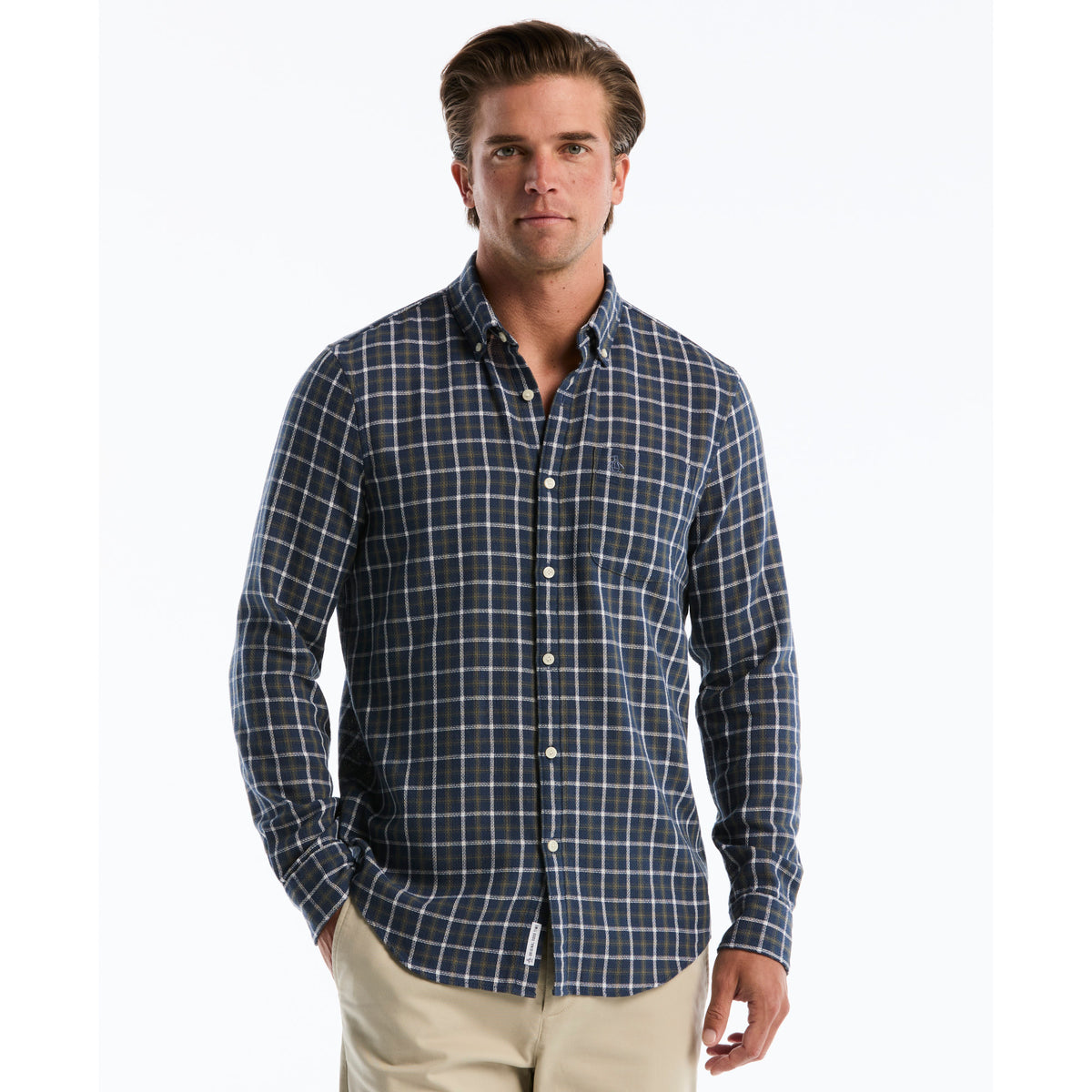 Camisa Casual Manga Larga
