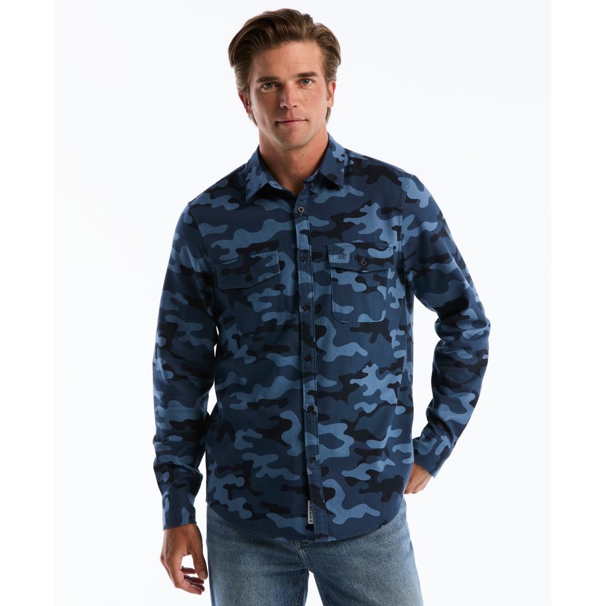 Camisa Casual Manga Larga
