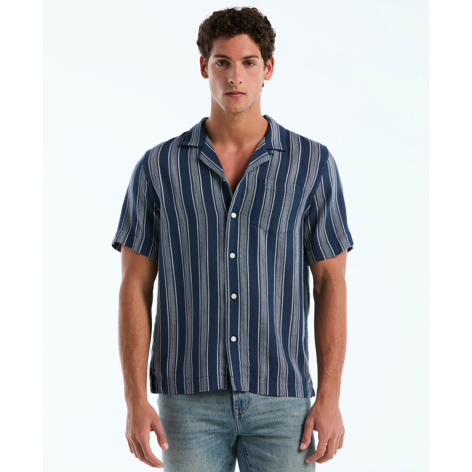 Camisa Casual Manga Corta Hombre Original Penguin SARGASSO SEA