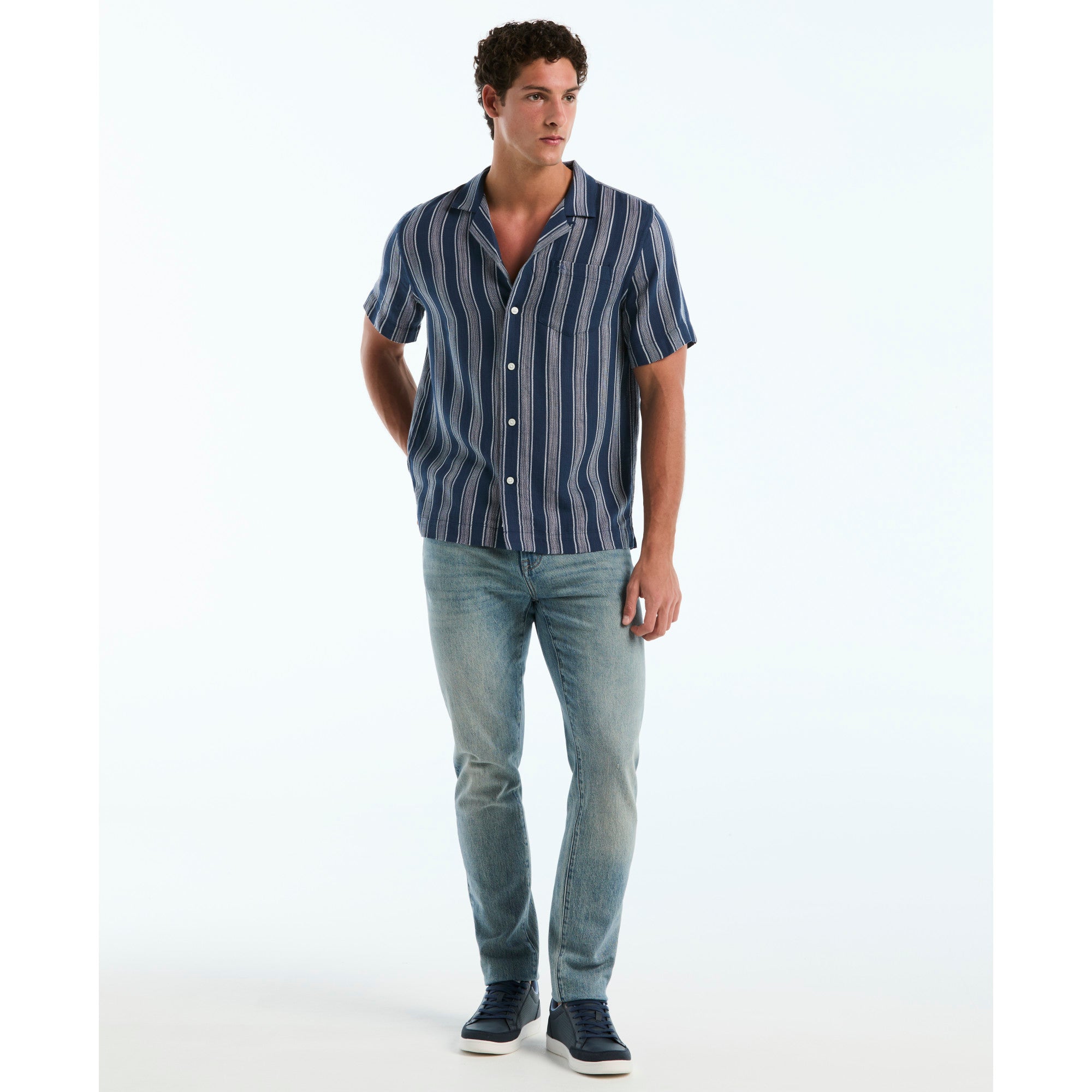 Camisa Casual Manga Corta Hombre Original Penguin SARGASSO SEA