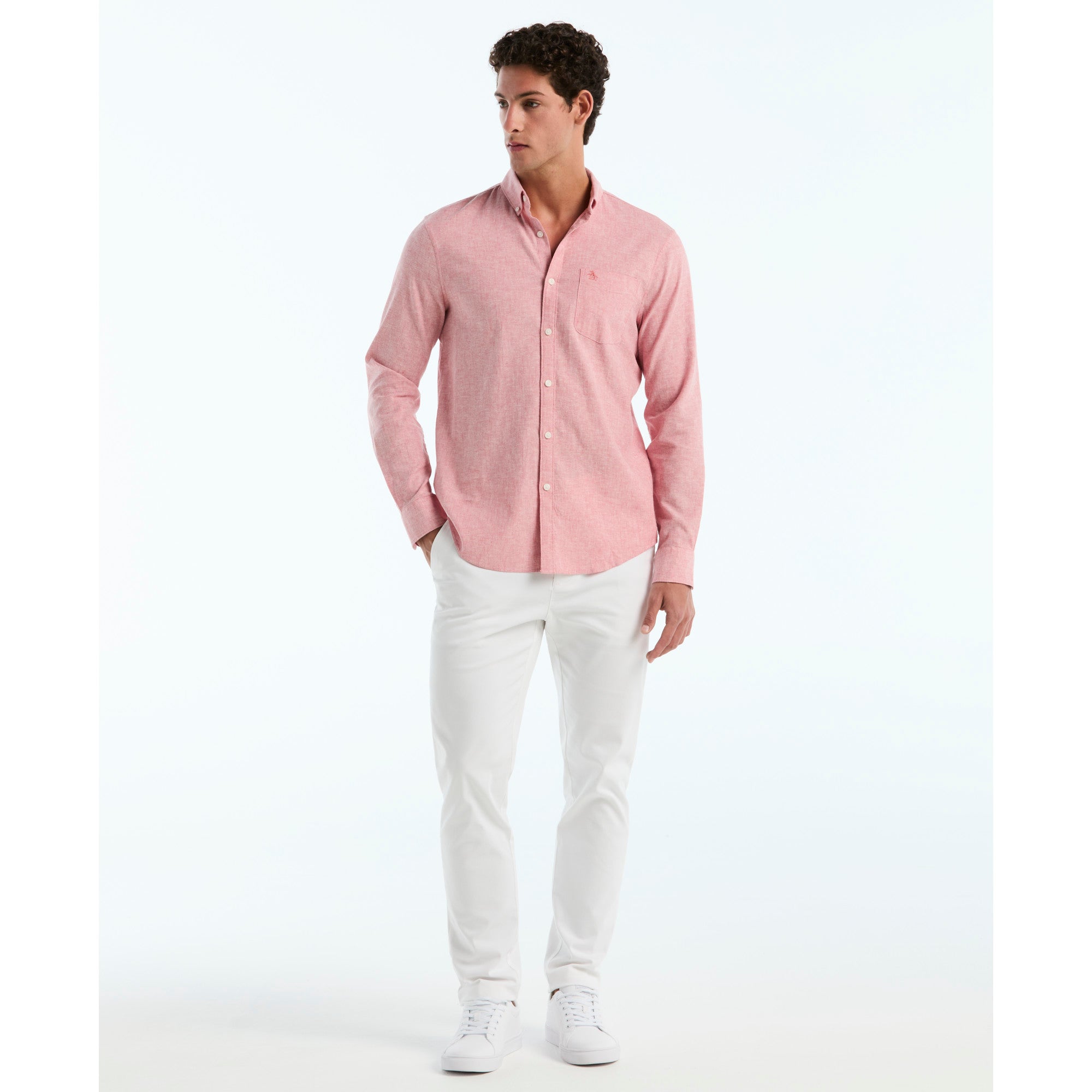 Camisa Casual Manga Larga Hombre Original Penguin FADED ROSE