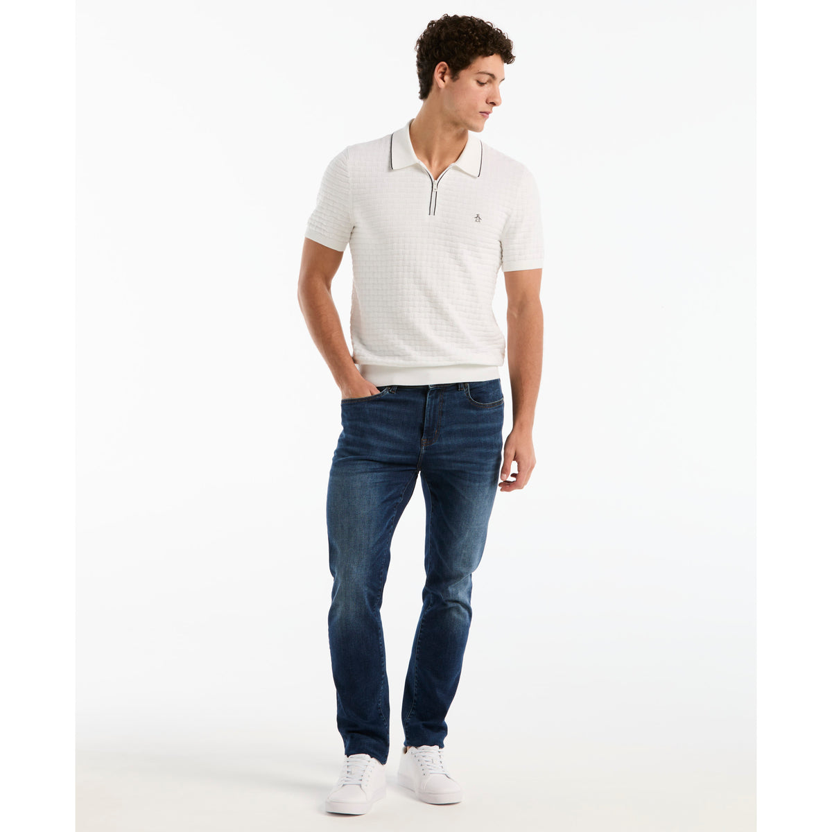 Polo Manga Corta Para Hombre - vista 4