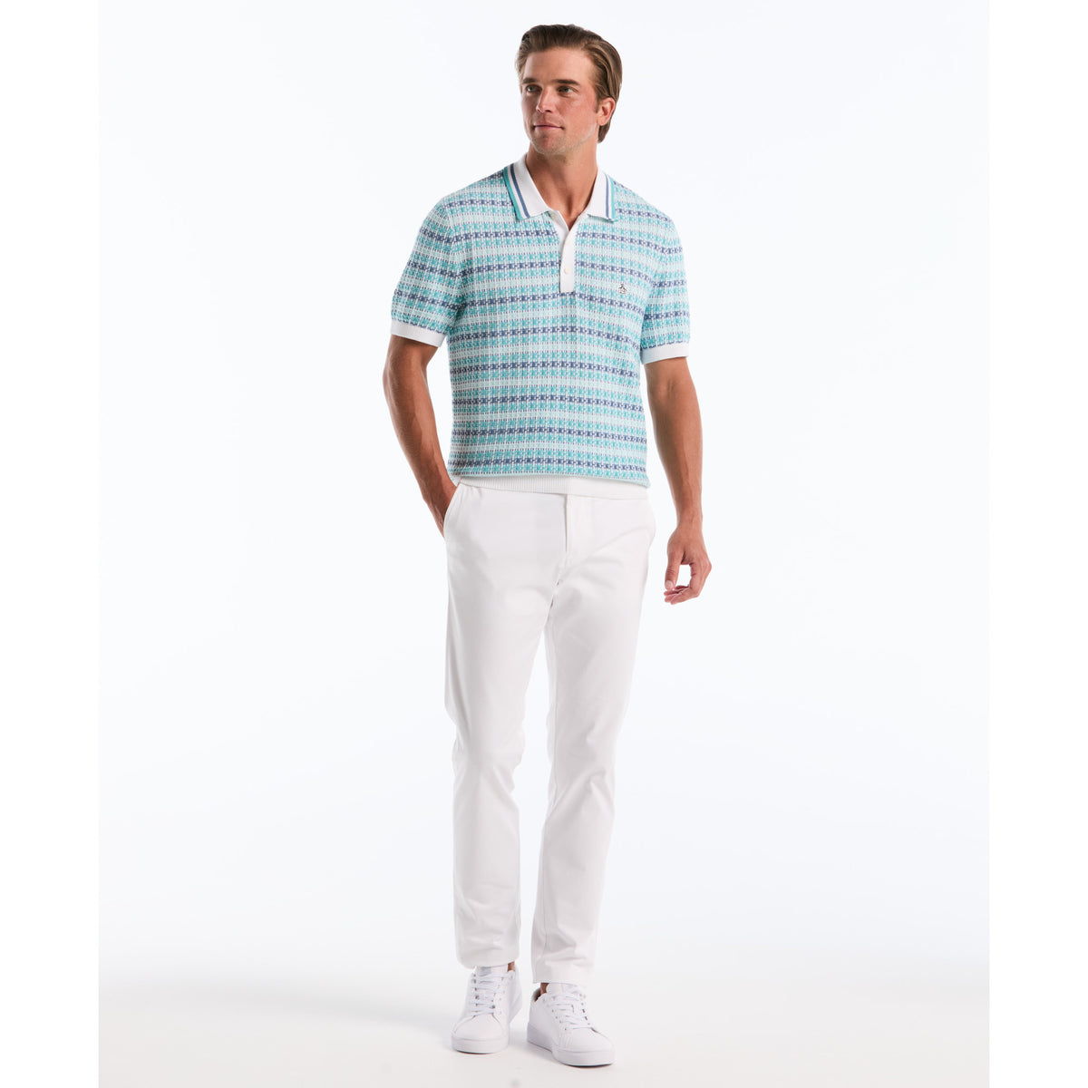 Polo Manga Corta Para Hombre - vista 4