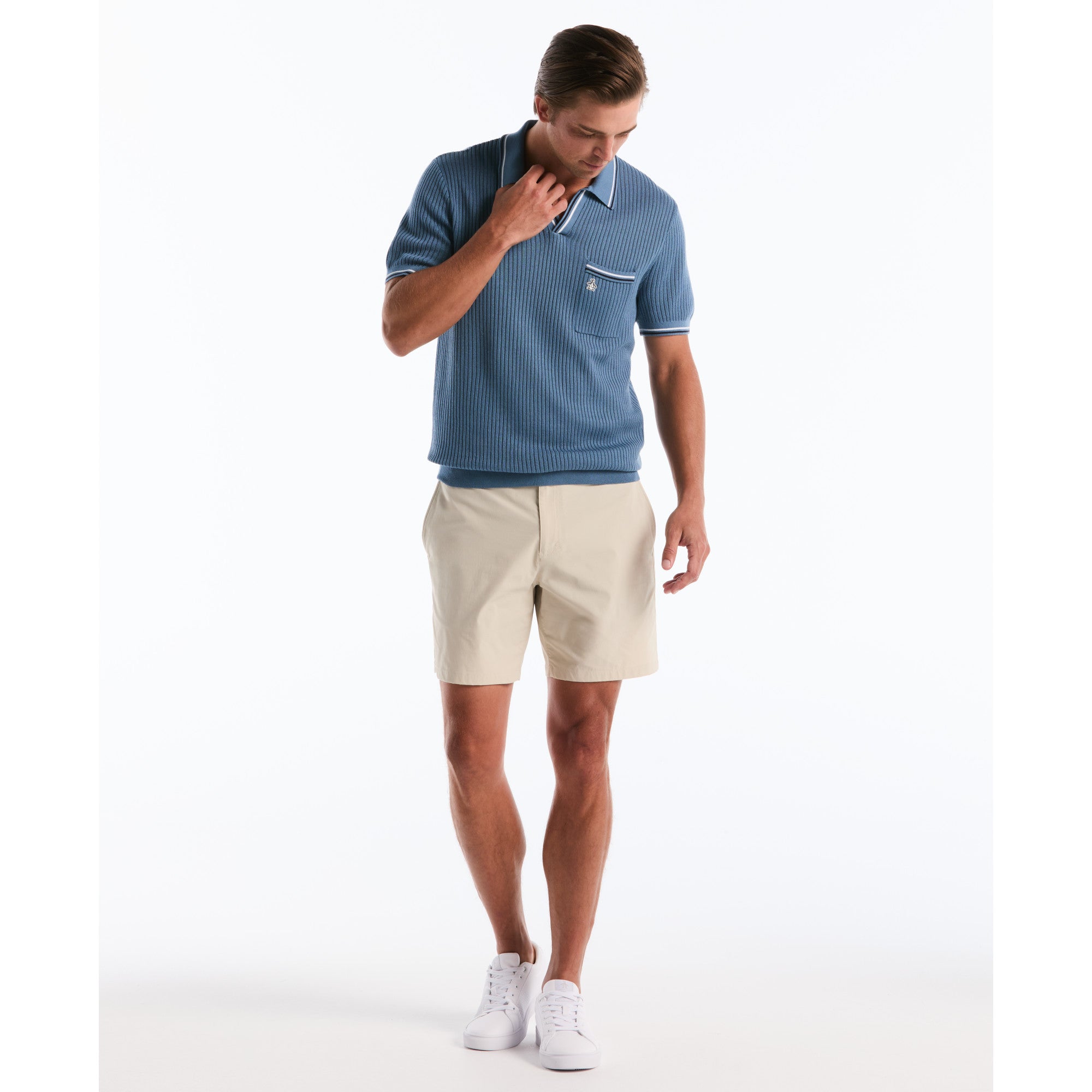 Polo Manga Corta Para Hombre - vista 4