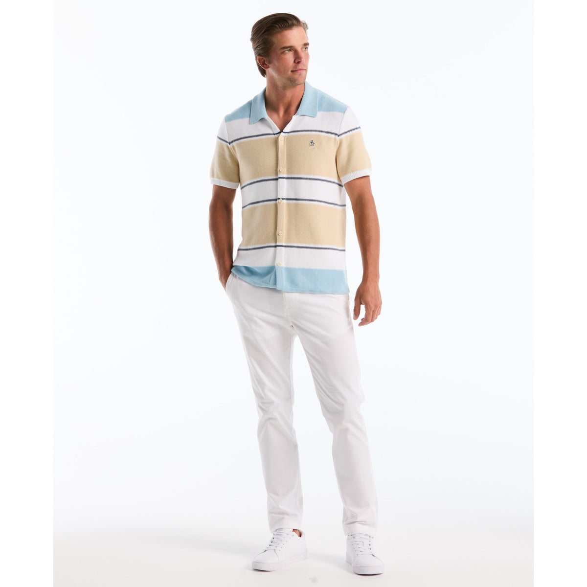 Polo Manga Corta Para Hombre - vista 4