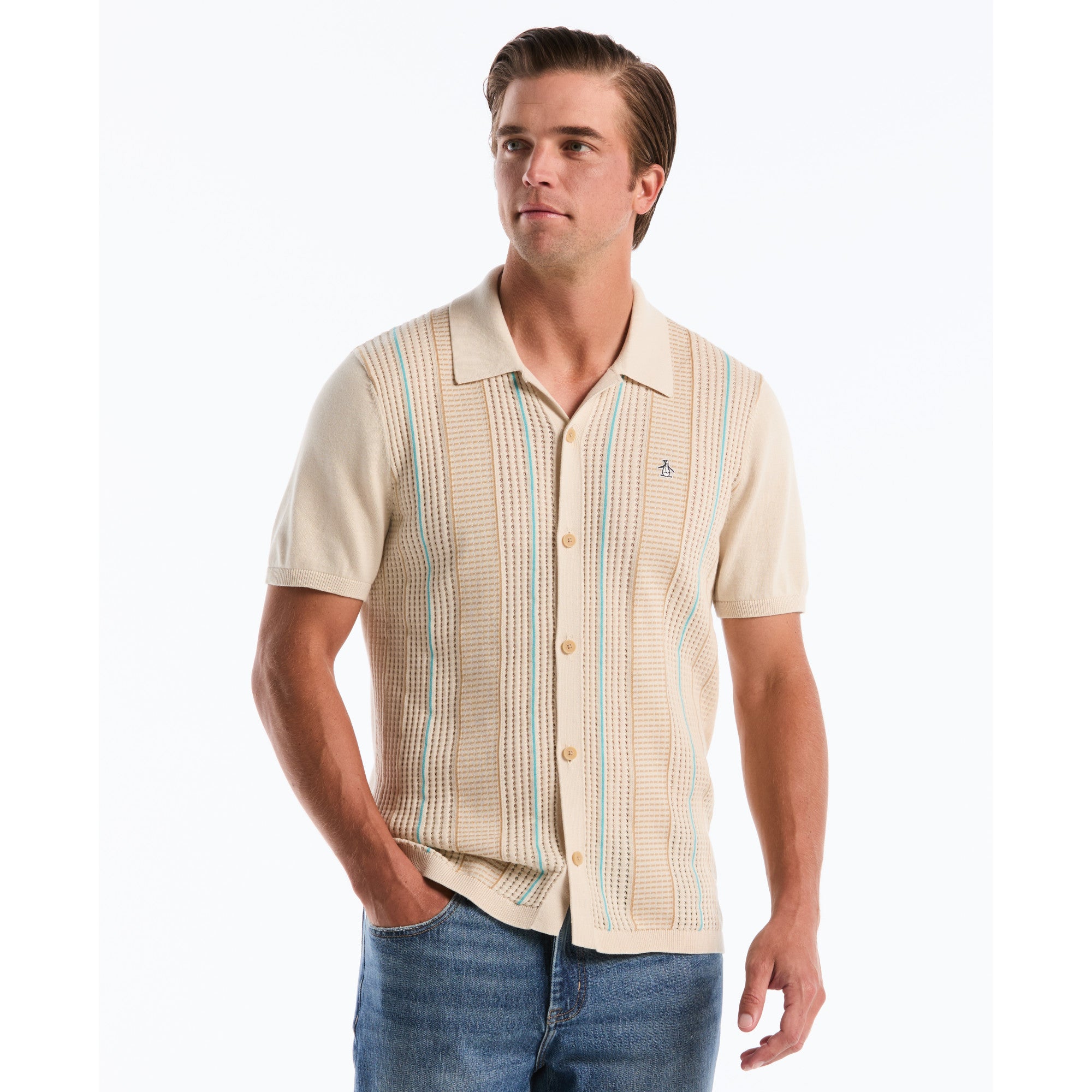 Polo Manga Corta Para Hombre
