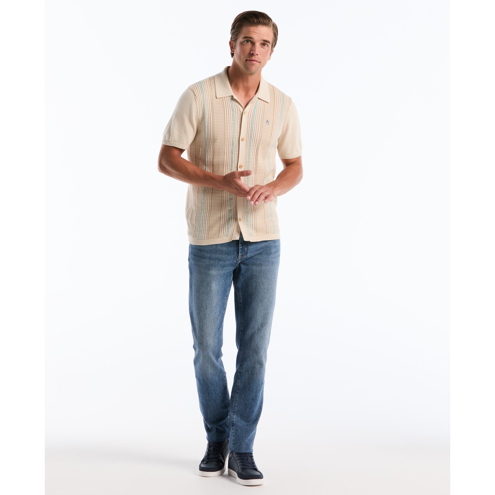 Polo Manga Corta Para Hombre - vista 4