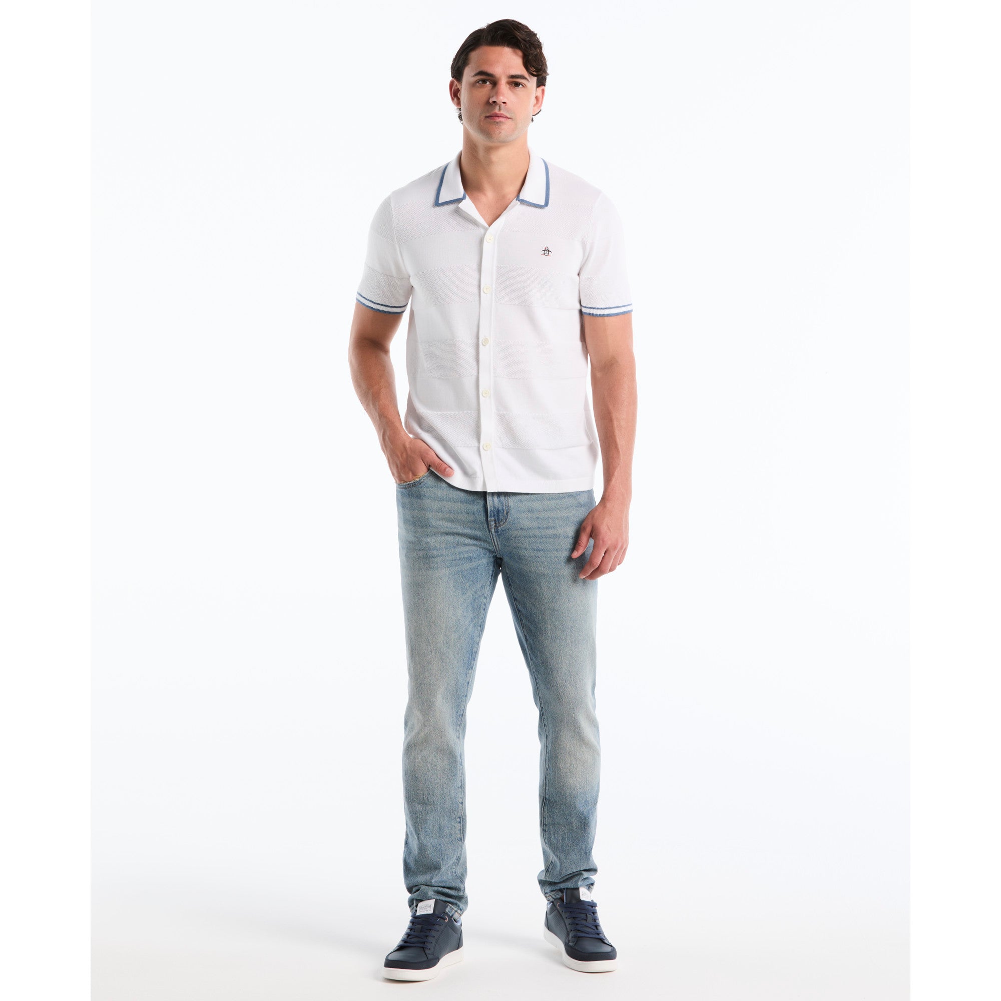 Polo Manga Corta Para Hombre - vista 4