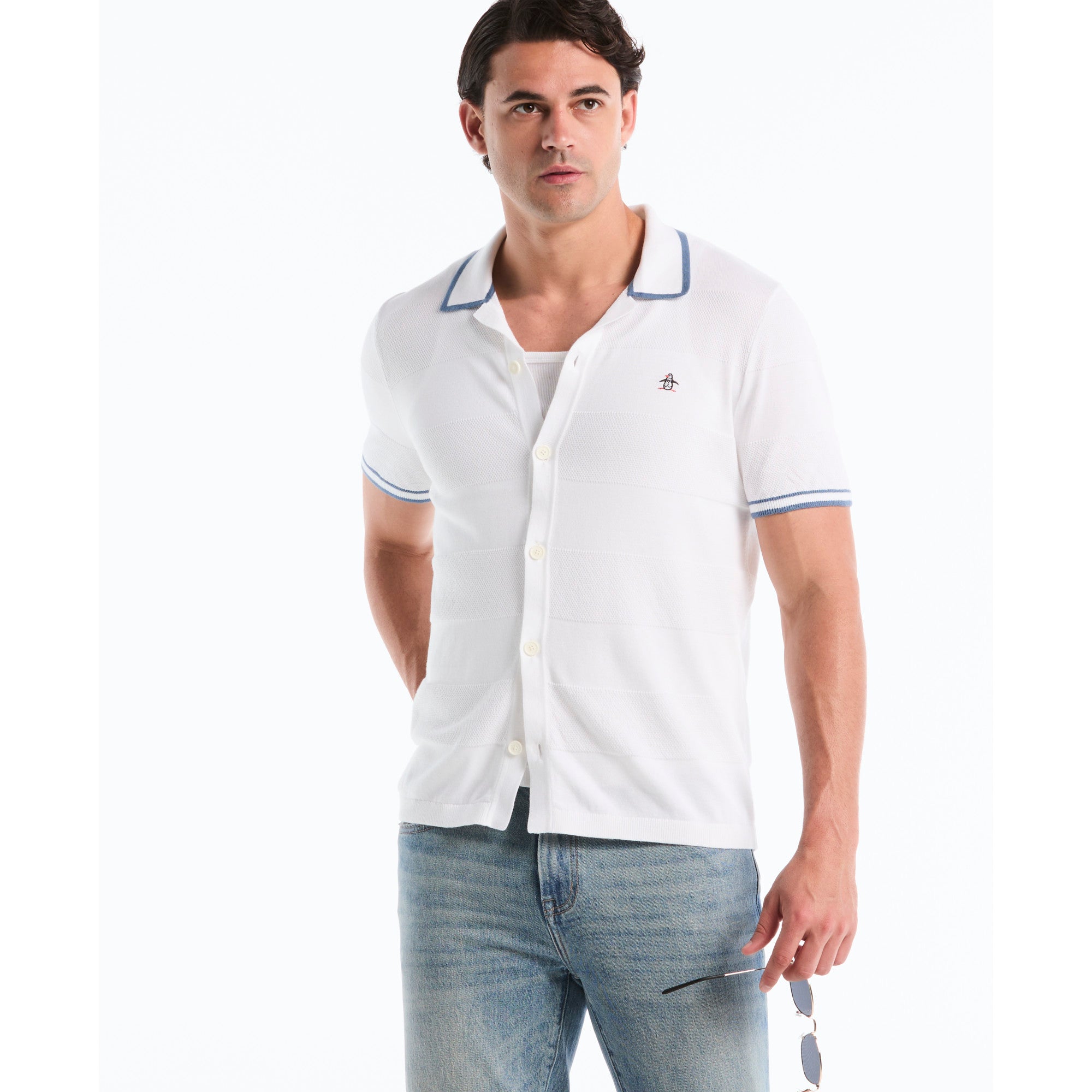 Polo Manga Corta Para Hombre - vista 5