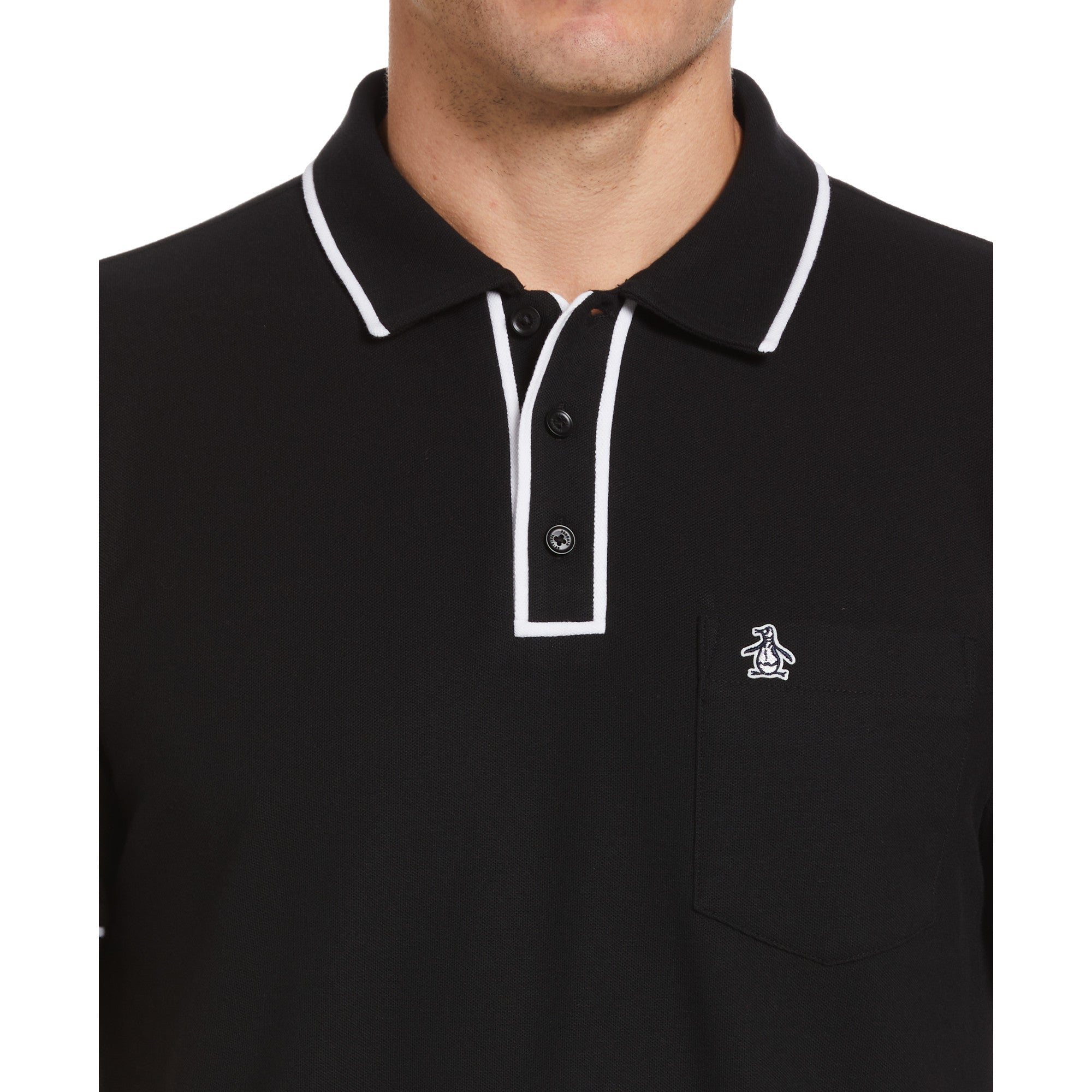 Polo Manga Corta Hombre OPKB0680-010 vista 3