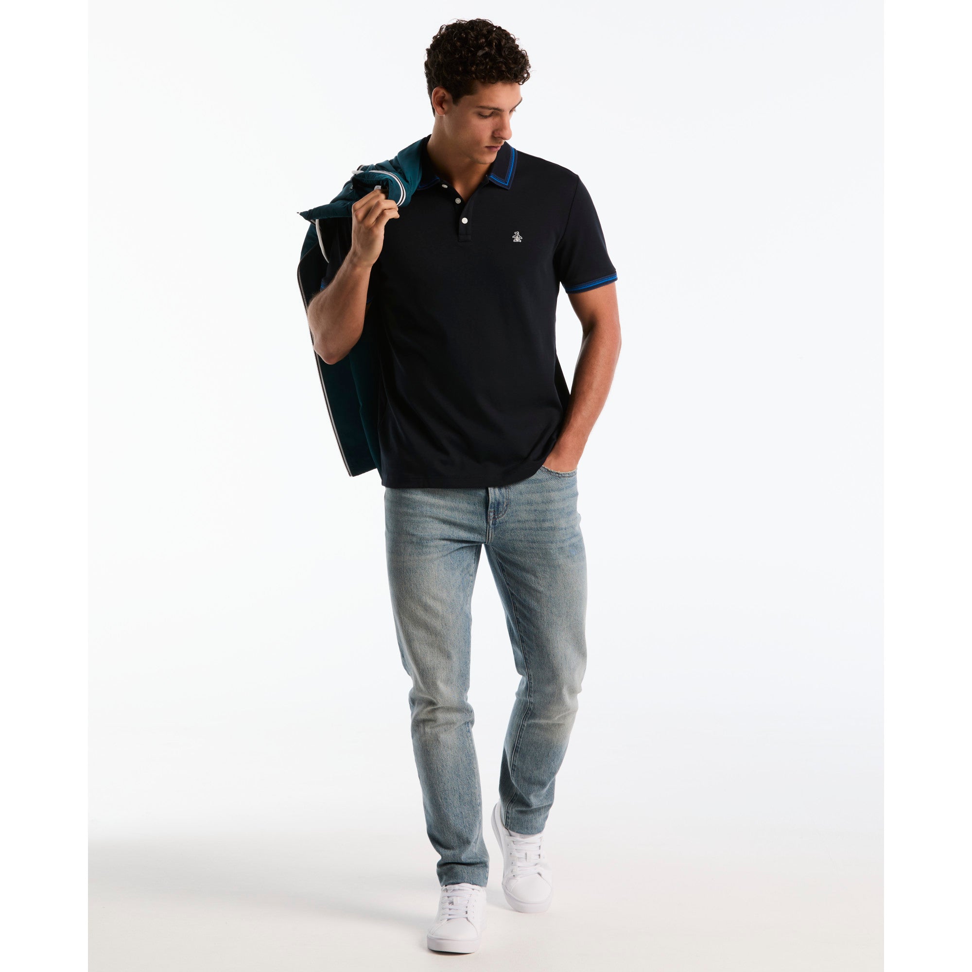 Polo Manga Corta Para Hombre - vista 5