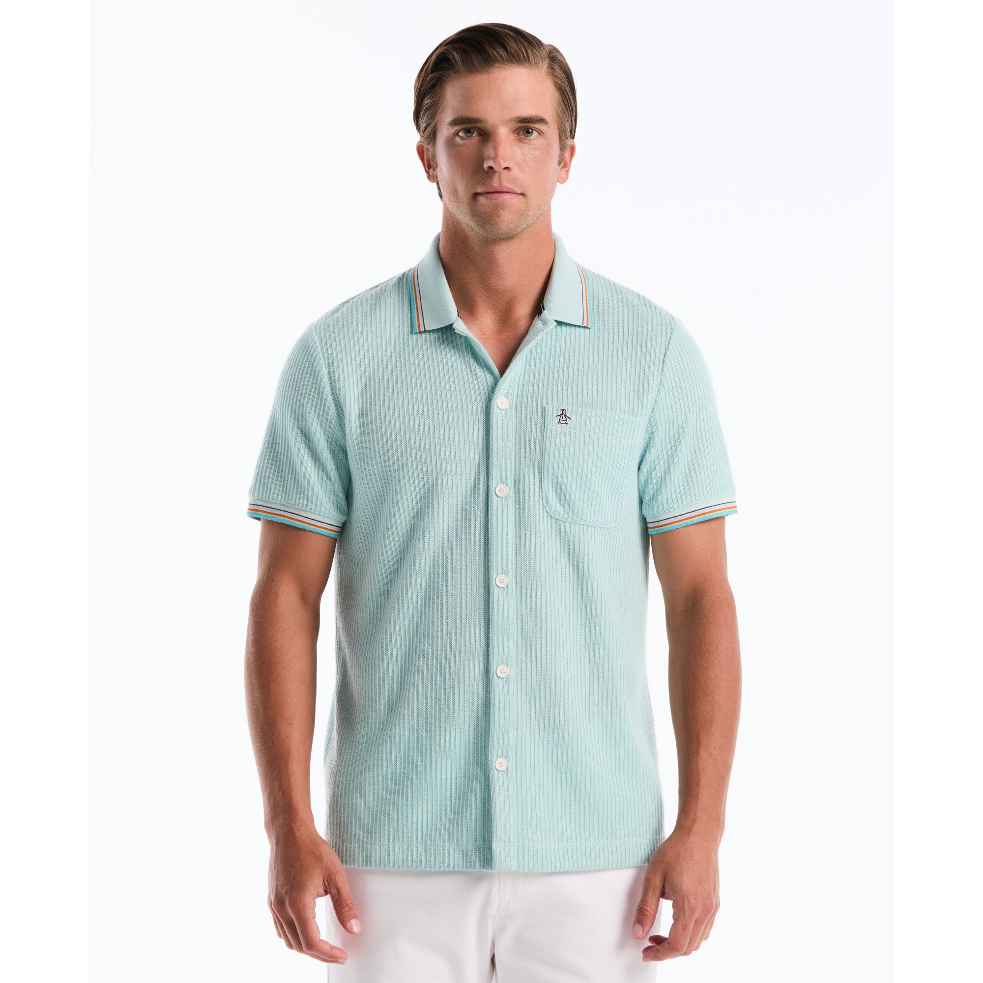 Polo Manga Corta Para Hombre