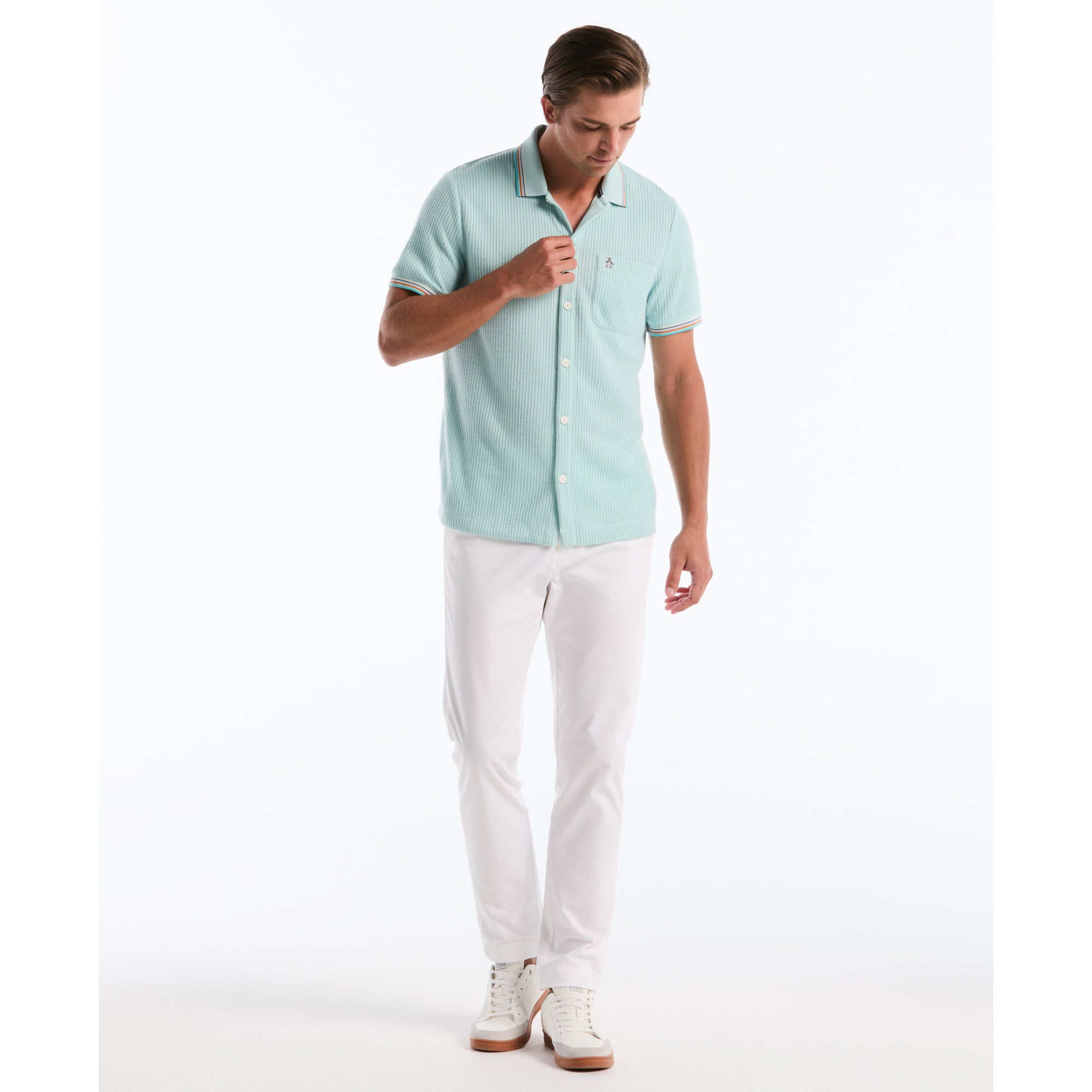 Polo Manga Corta Para Hombre - vista 4