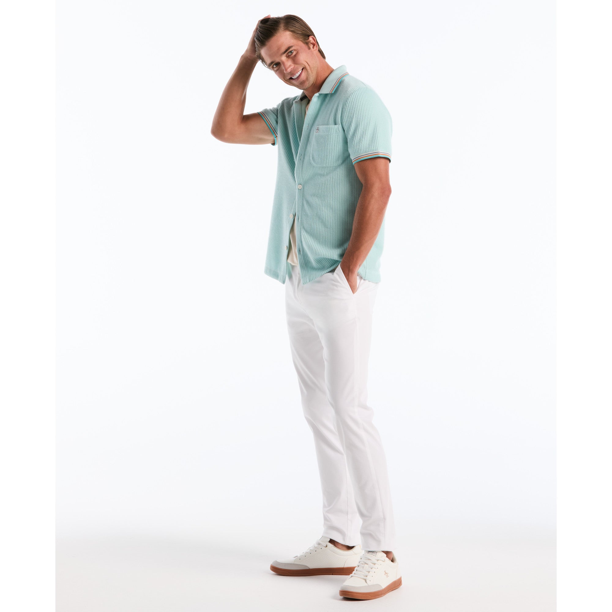 Polo Manga Corta Para Hombre - vista 5