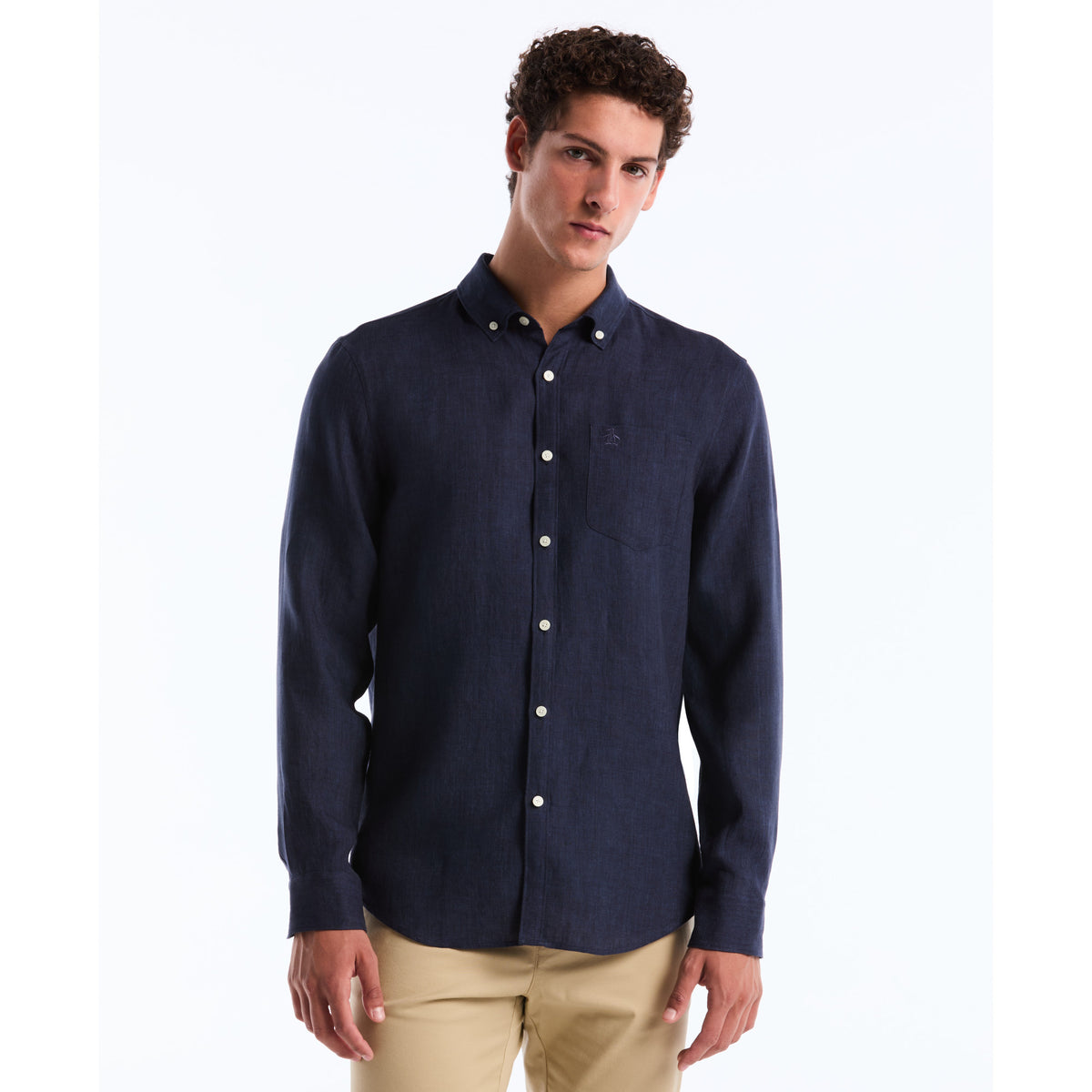 Camisa Casual Manga Larga