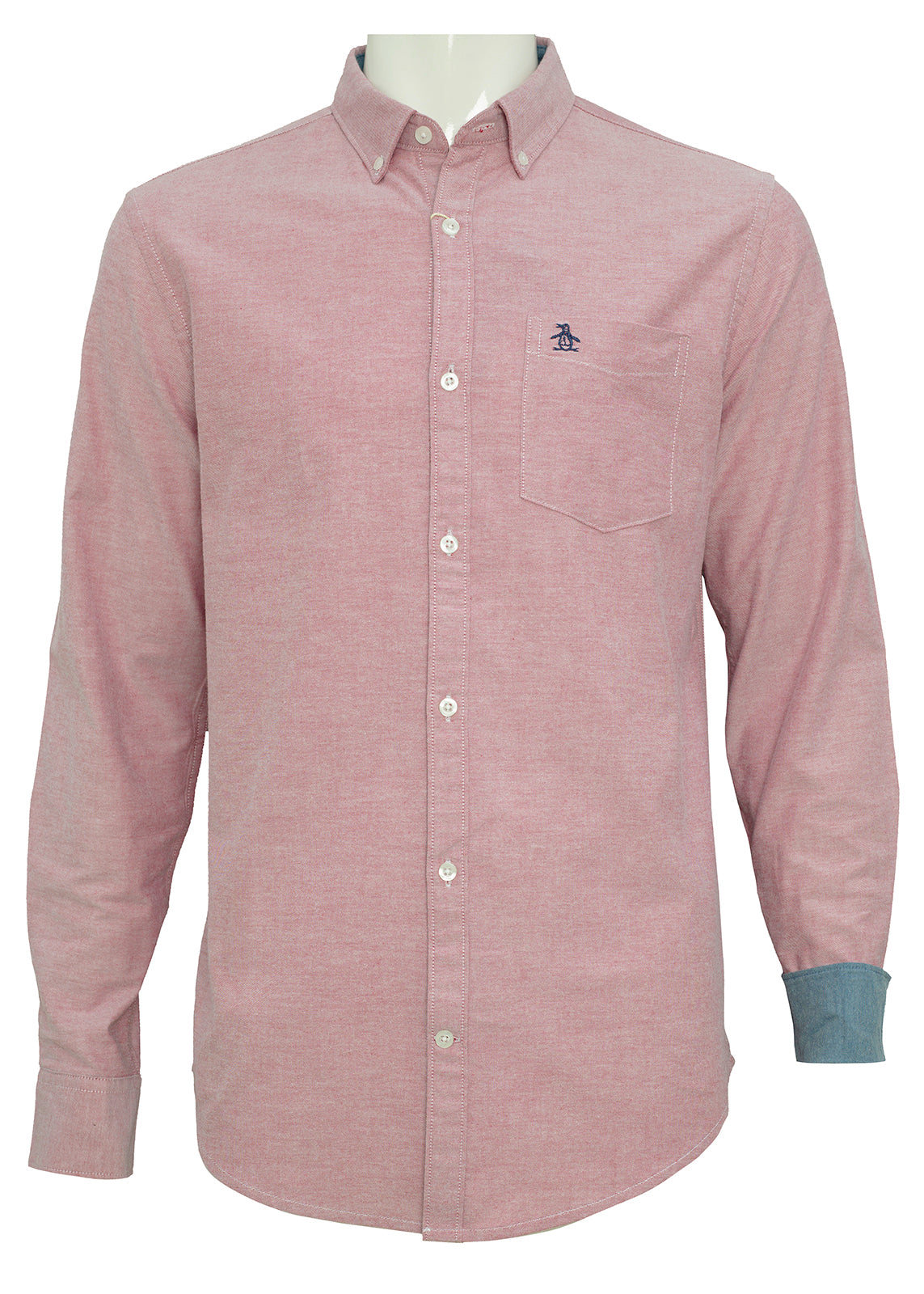 Camisa Oxford Para Hombre