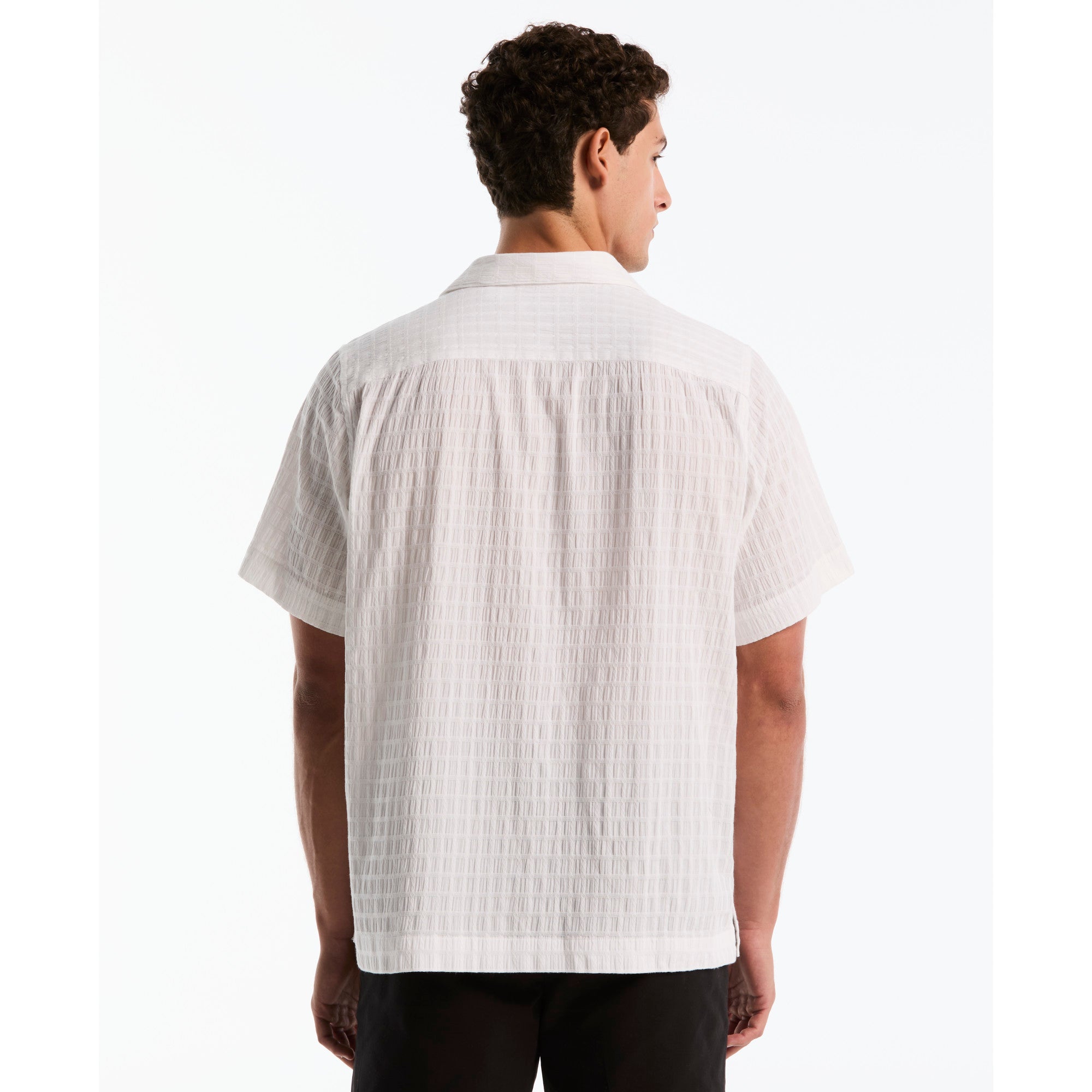 Camisa Casual Manga Corta Hombre Original Penguin BRIGHT WHITE