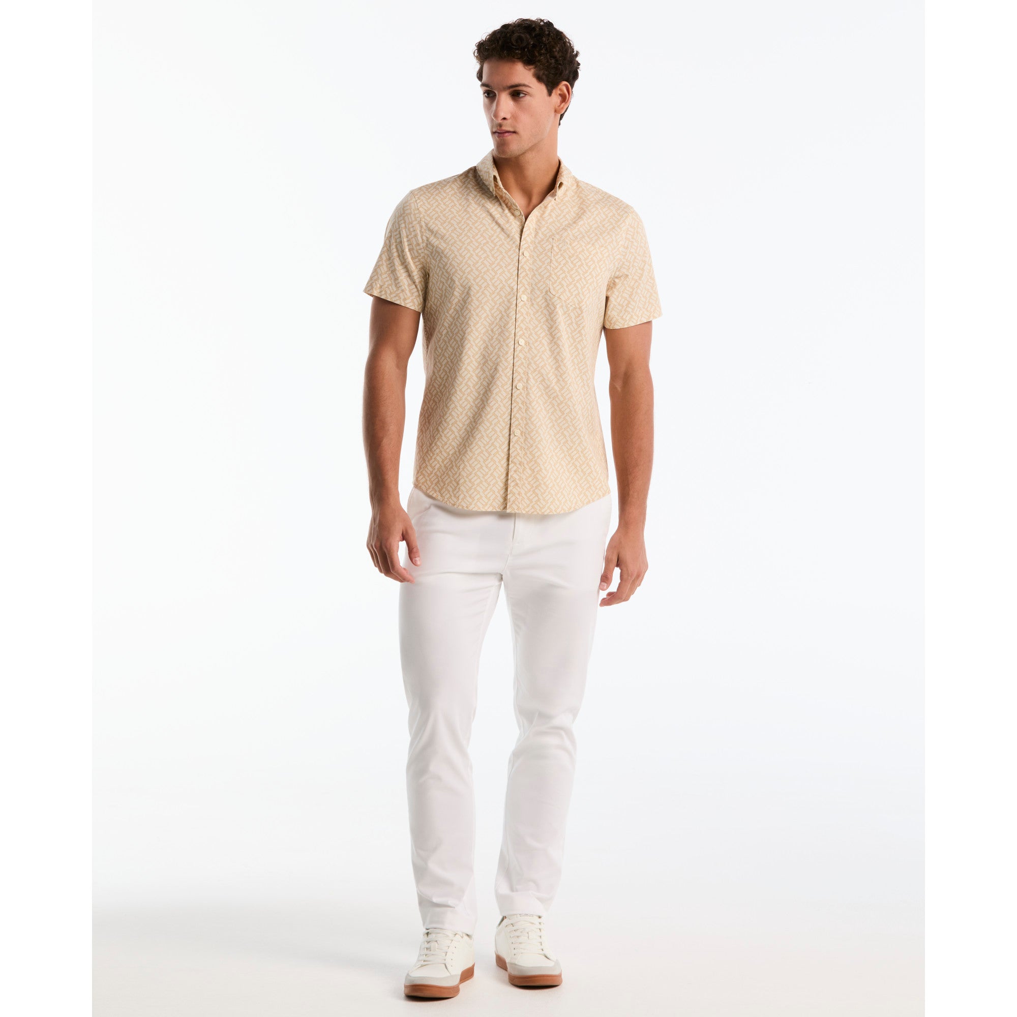 Camisa Casual Manga Corta Hombre Original Penguin BIRCH