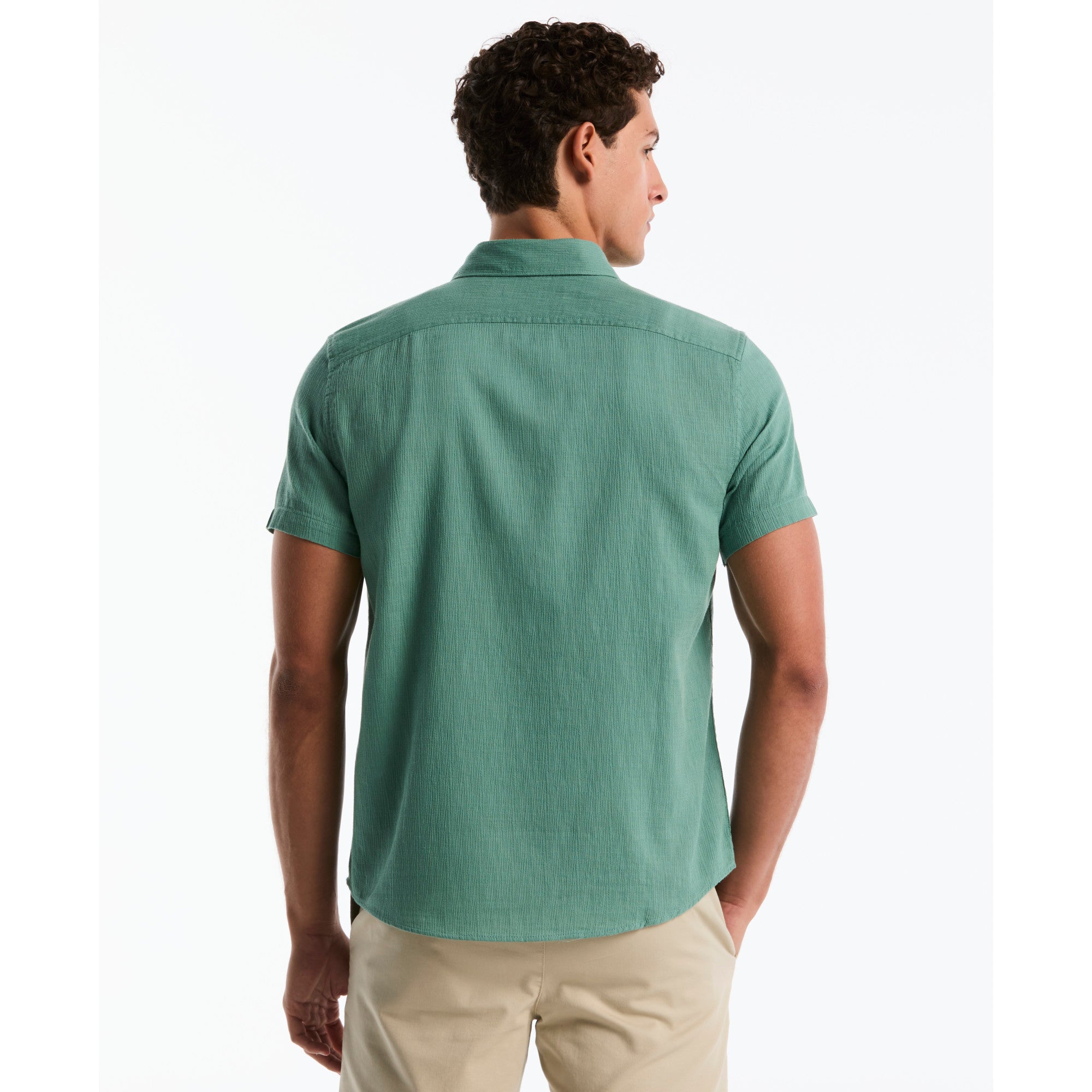 Camisa Casual Manga Corta Hombre Original Penguin BERYL GREEN