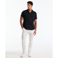 Camisa Casual Manga Corta Hombre Original Penguin DARK SAPPHIRE