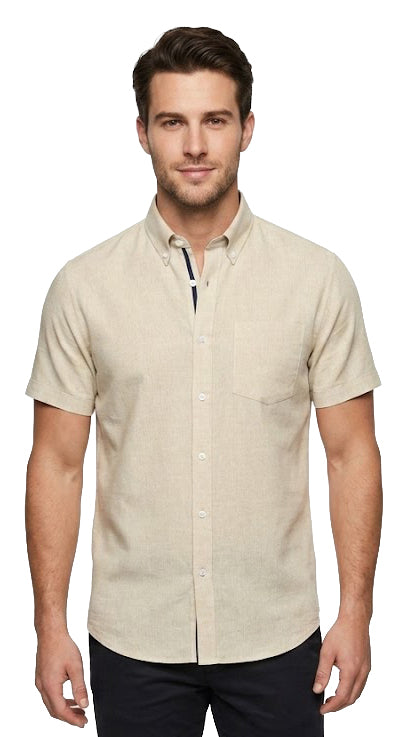 Camisa Casual Manga Corta