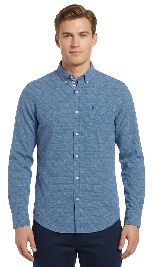 Camisa Casual Manga Larga
