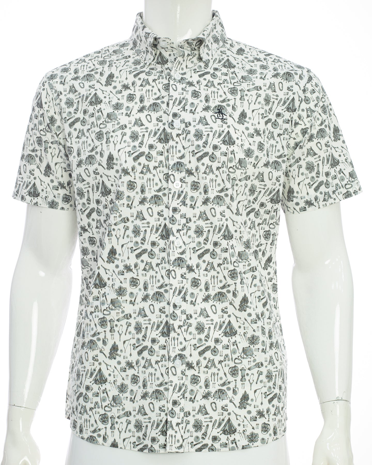 Camisa Casual Manga Corta