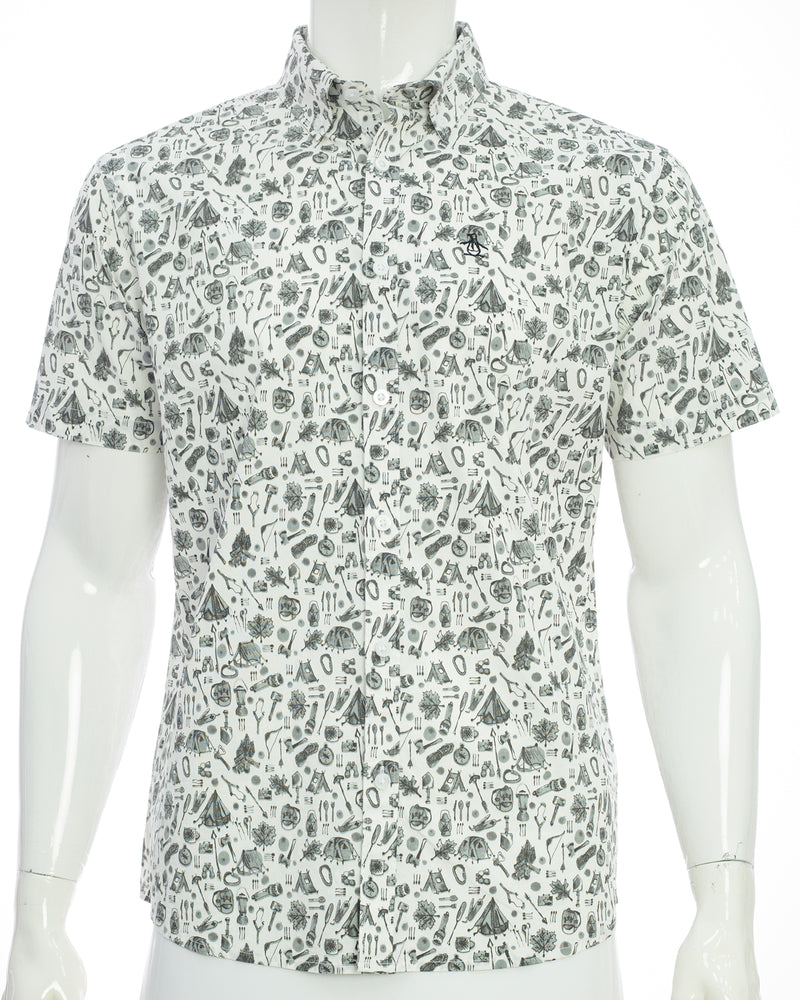 Camisa Casual Manga Corta