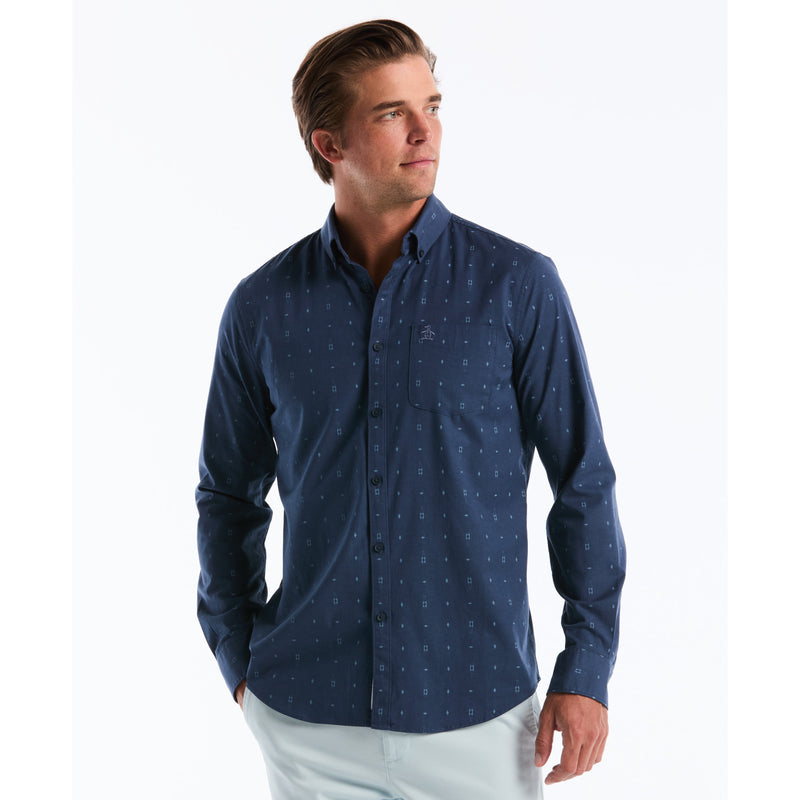 Camisa Casual Manga Larga