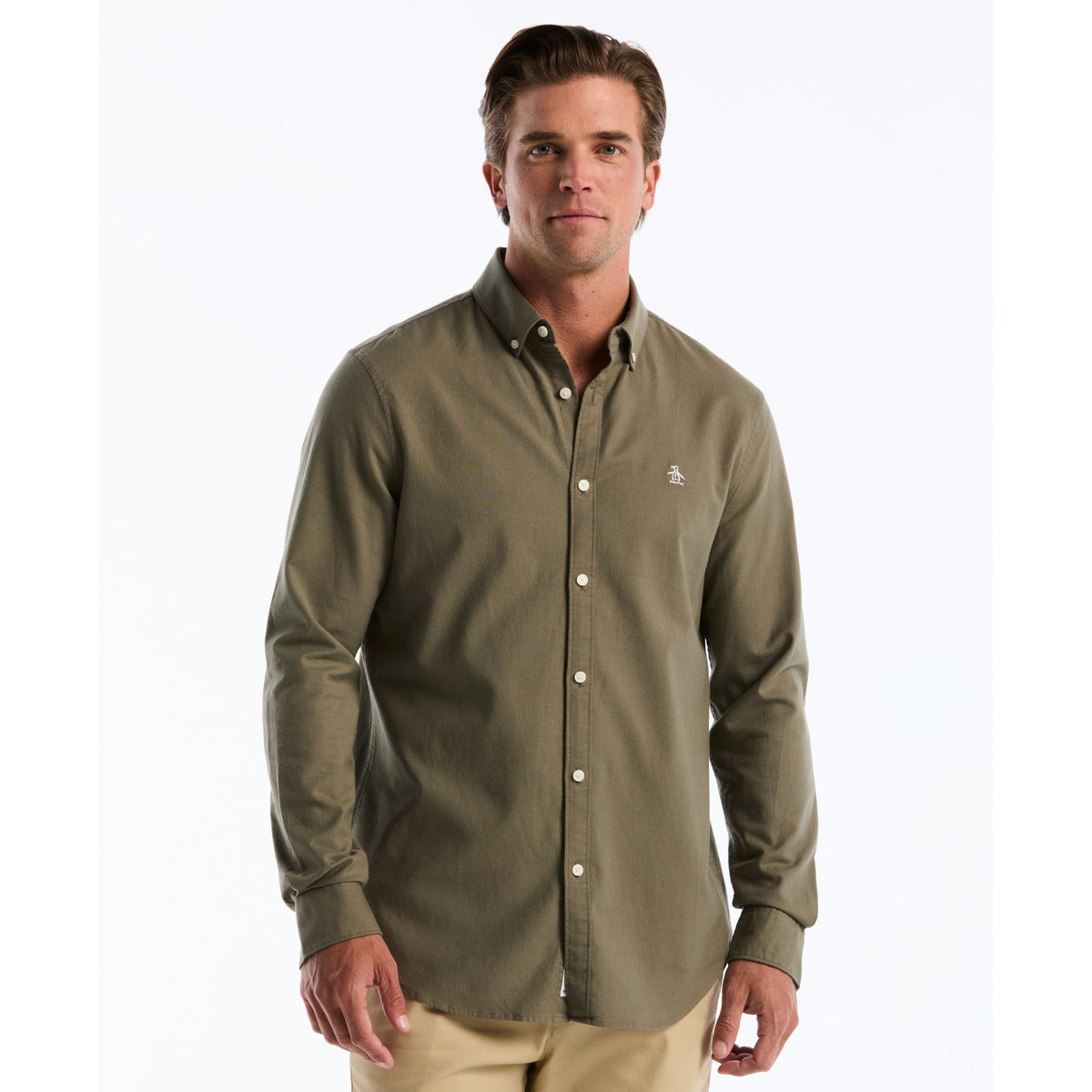 Camisa Casual Manga Larga