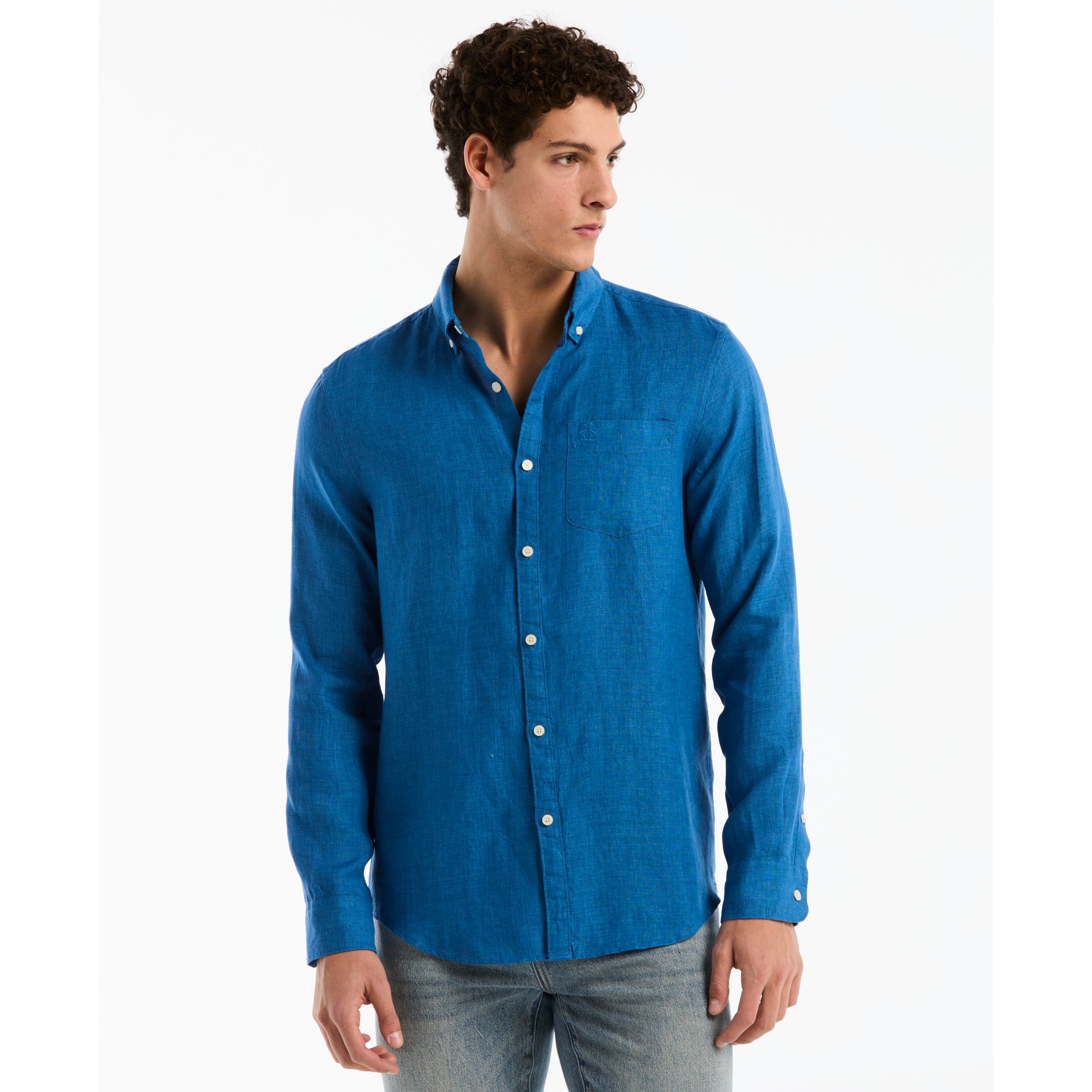 Camisa Casual Manga Larga Hombre Original Penguin DAPHNE