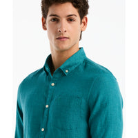 Camisa Casual Manga Larga Hombre Original Penguin DEEP LAKE