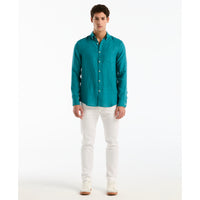 Camisa Casual Manga Larga Hombre Original Penguin DEEP LAKE