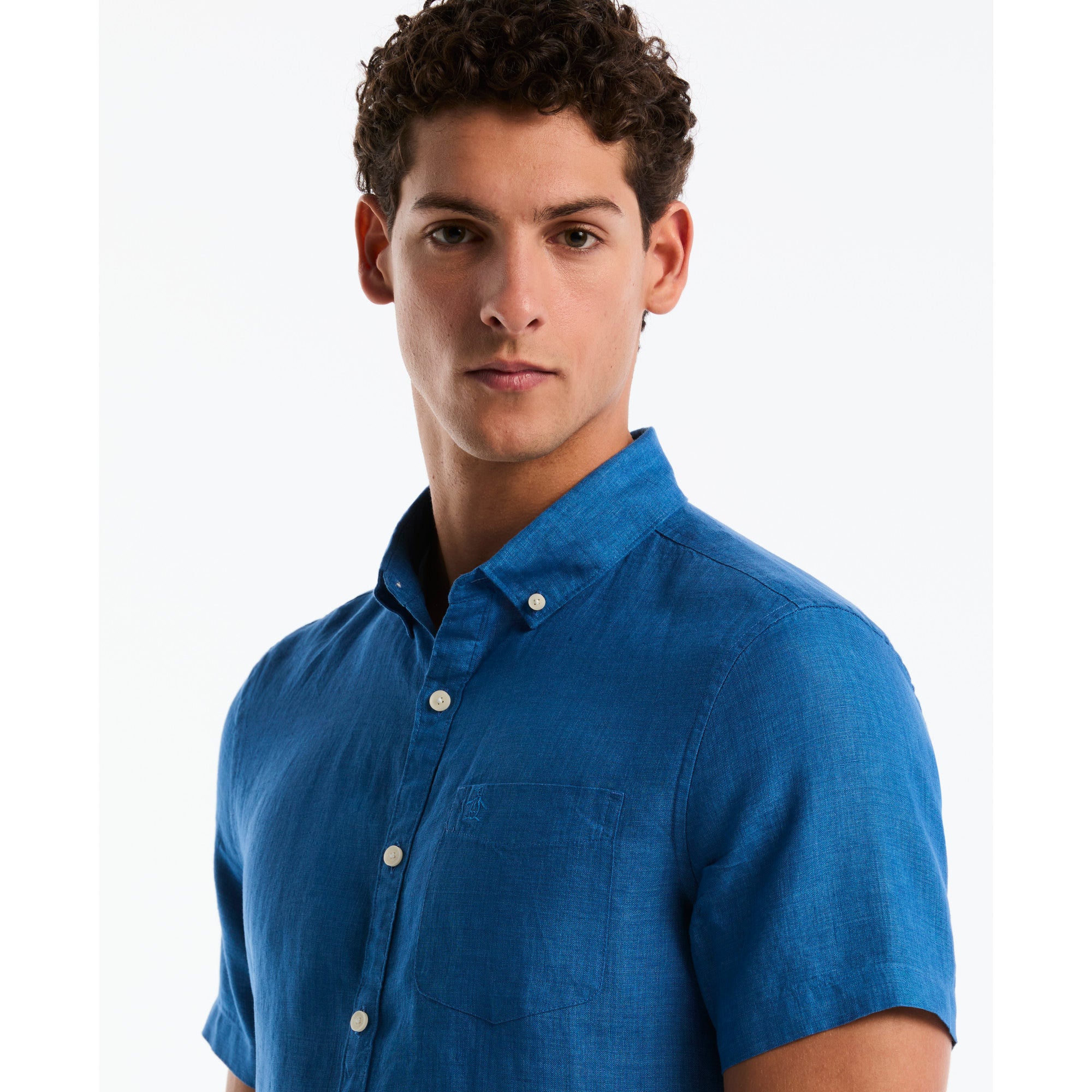 Camisa Casual Manga Corta Hombre Original Penguin DAPHNE