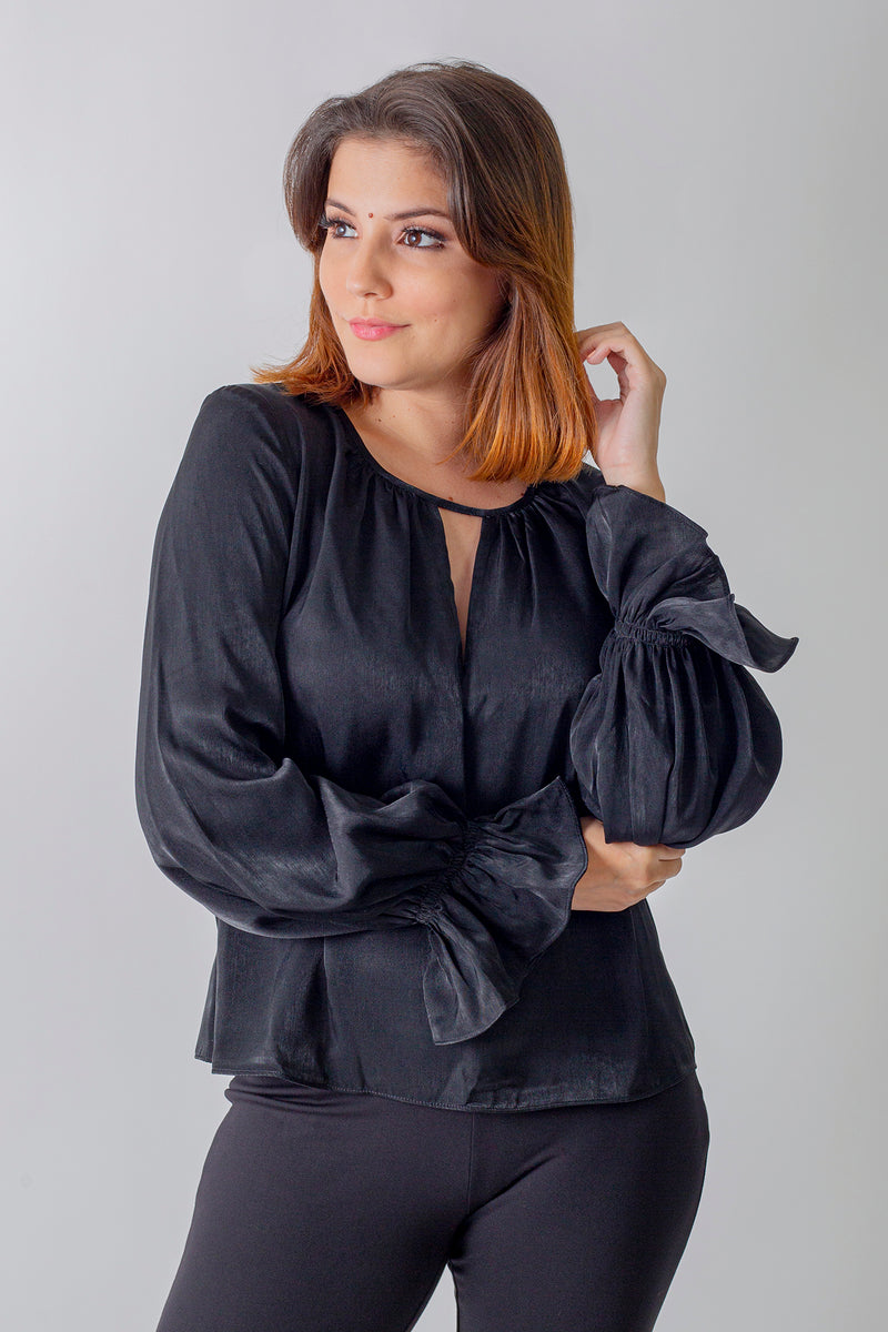 Blusa P/D P2JANQ40-BLK