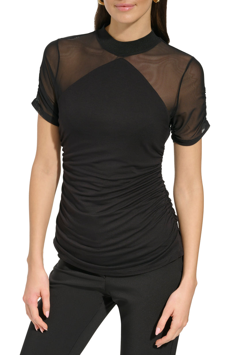 Blusa P/D P4AH8WMC-BLK