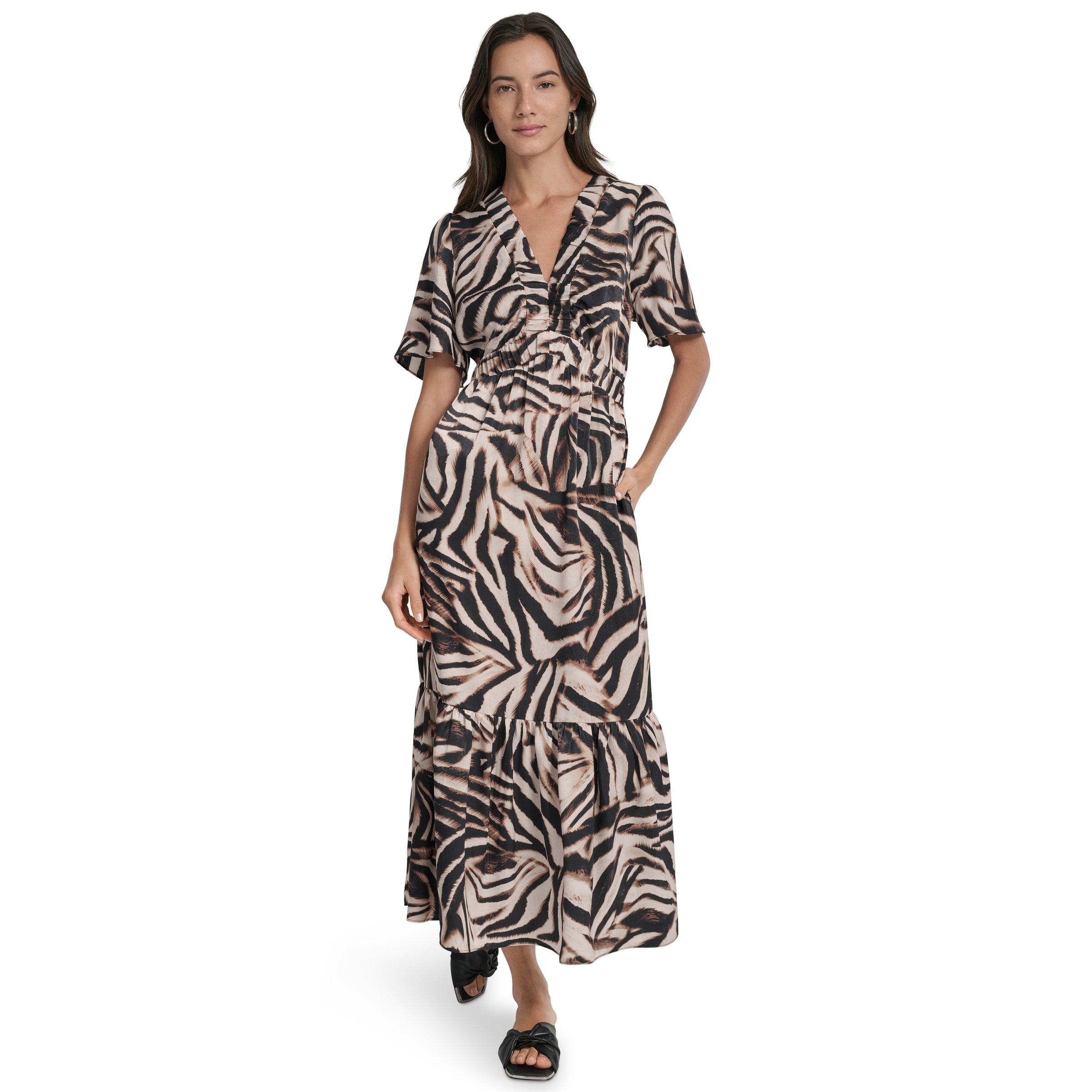 Vestido para Dama DKNY BLURRED ZEBRA