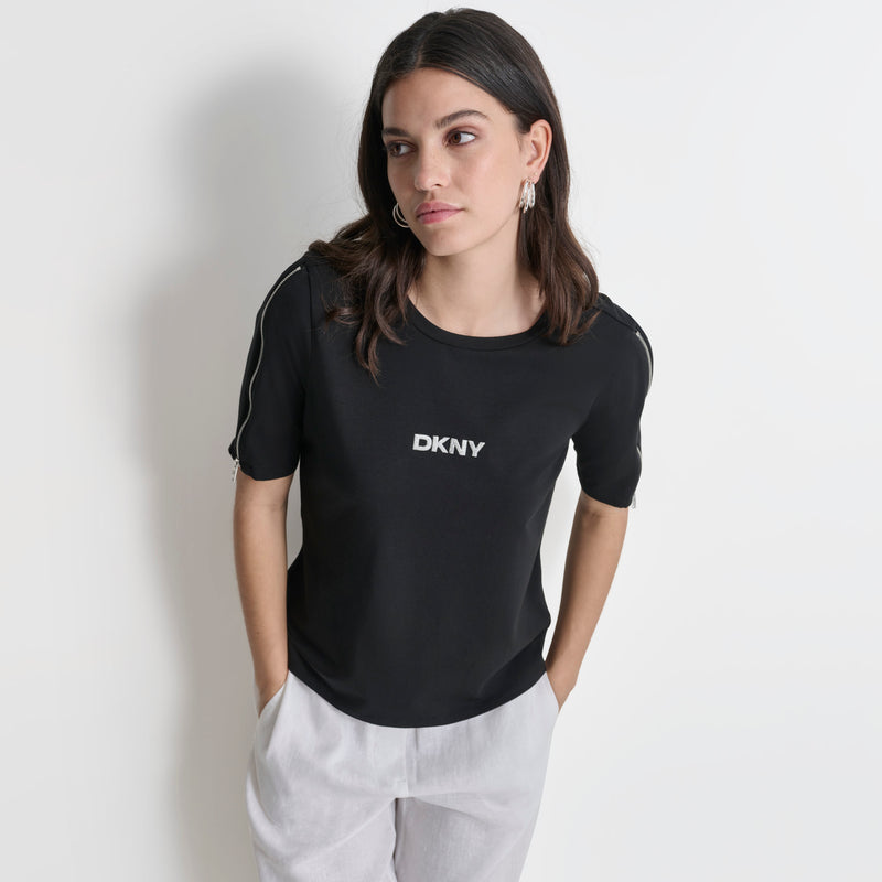T-Shirt P/D P4JHBRJQ-BLK